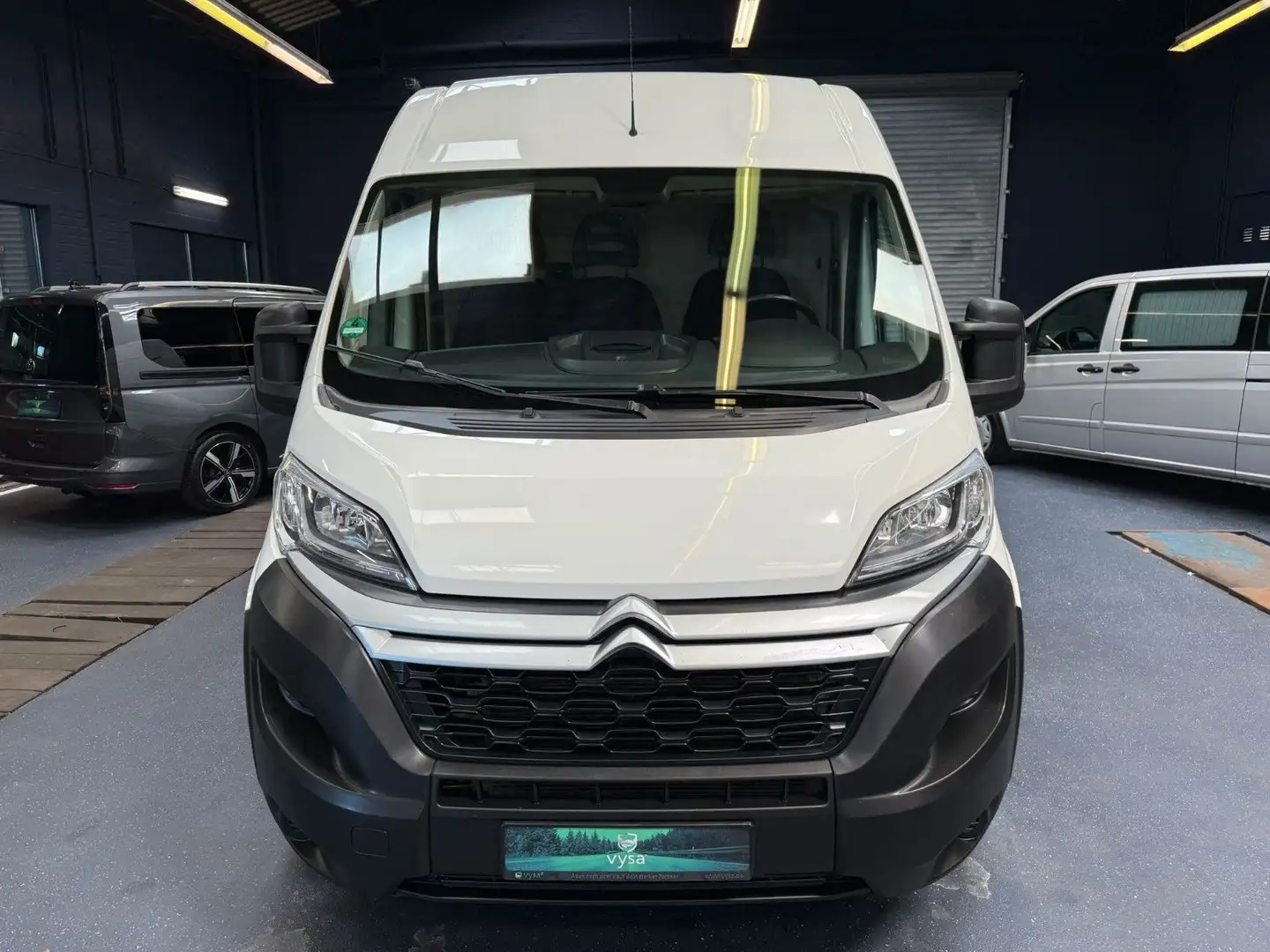 Citroen Jumper Kasten L2H2 Klima Tempomat Navi R-CAM AHK Weiß - 1