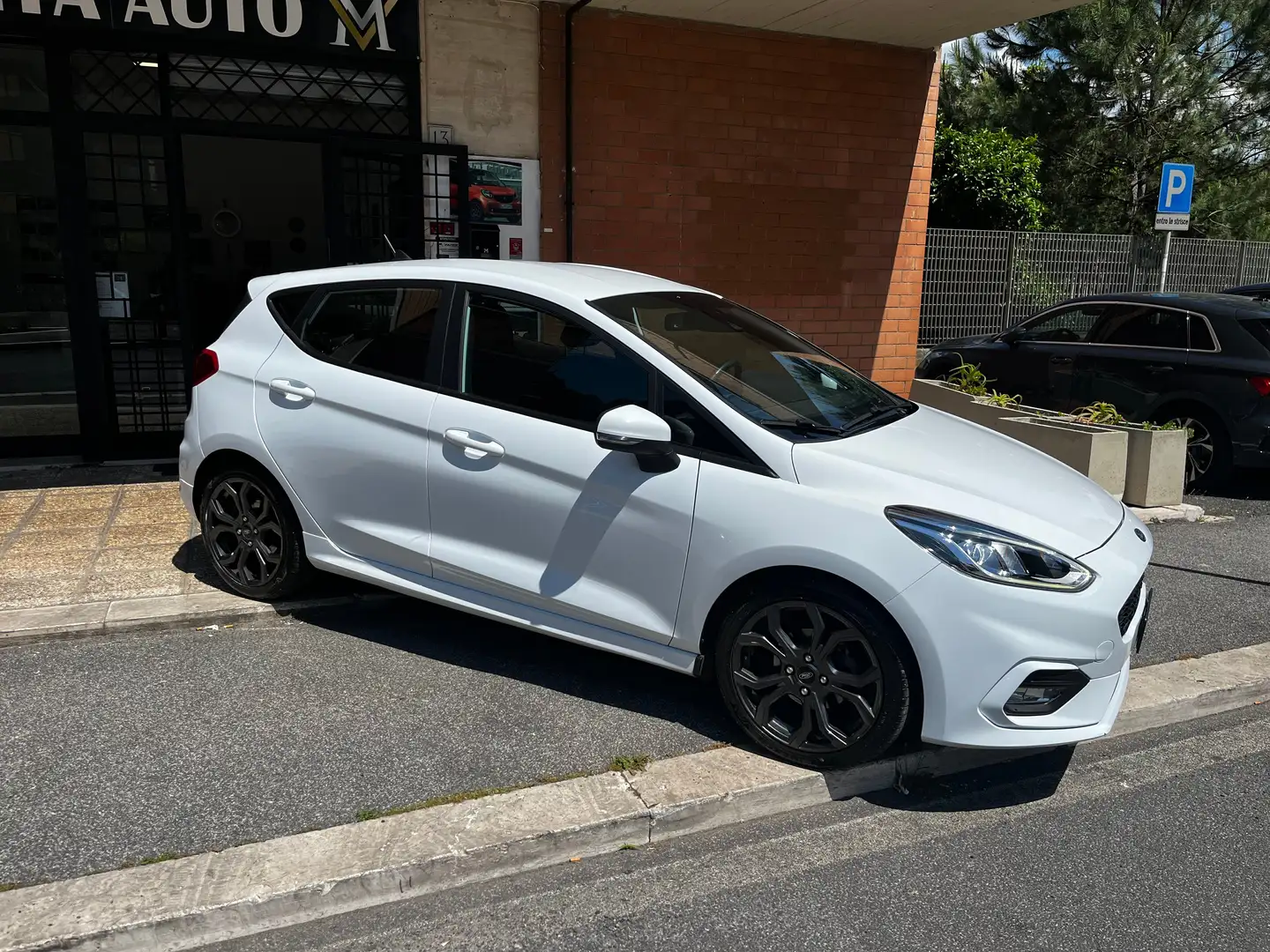Ford Fiesta Fiesta 5p 1.0 ST-Line Blanc - 2