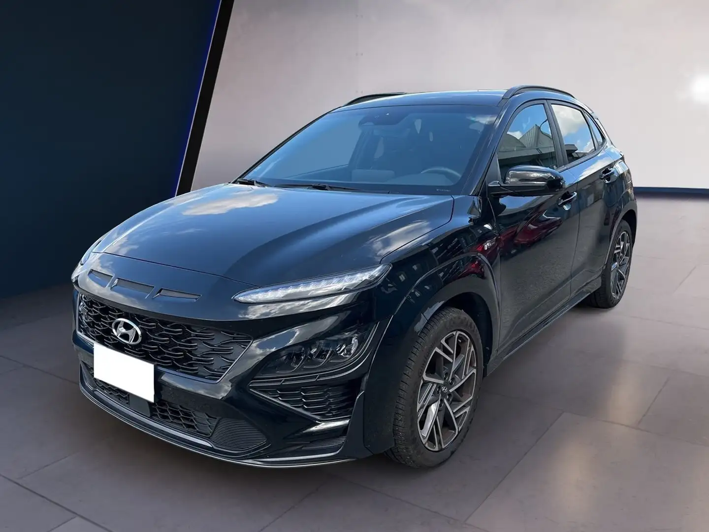 Hyundai KONA I 2021 1.0 t-gdi 48V NLine 2wd 120cv imt Schwarz - 2