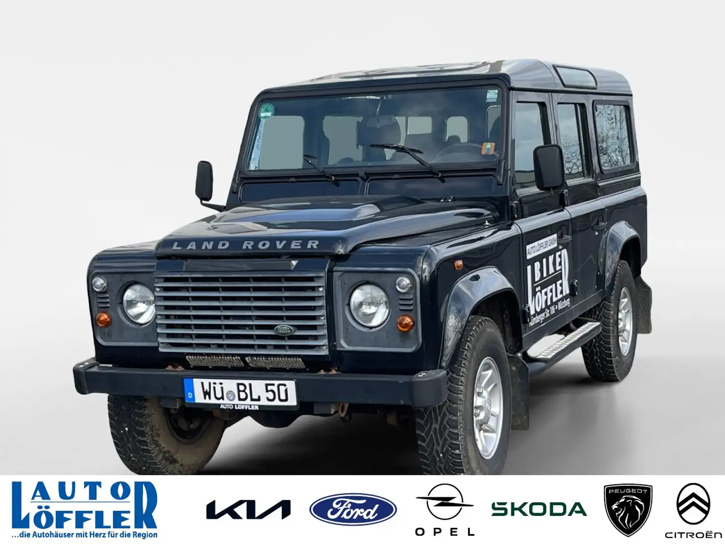 Land Rover Defender 2.2 Td4 110 E Station - nur an Gewerbe Klima Schwarz - 1