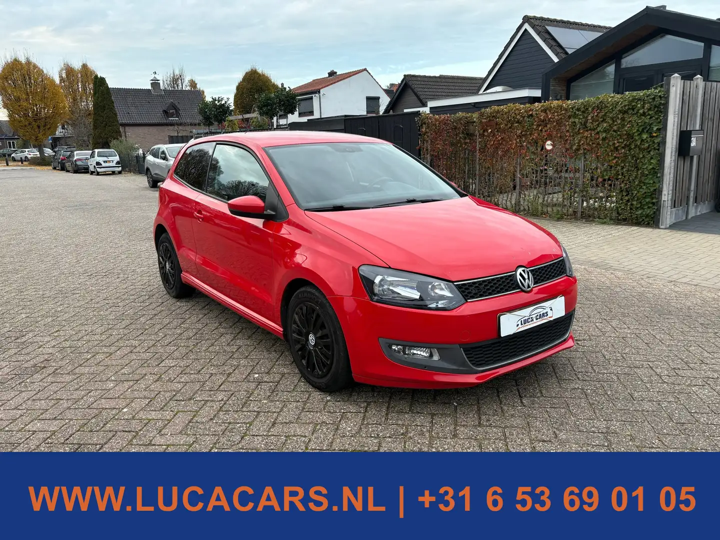 Volkswagen Polo 1.2 TDI BlueMotion Comfortline Sport 2X SLEUTEL + Rouge - 2