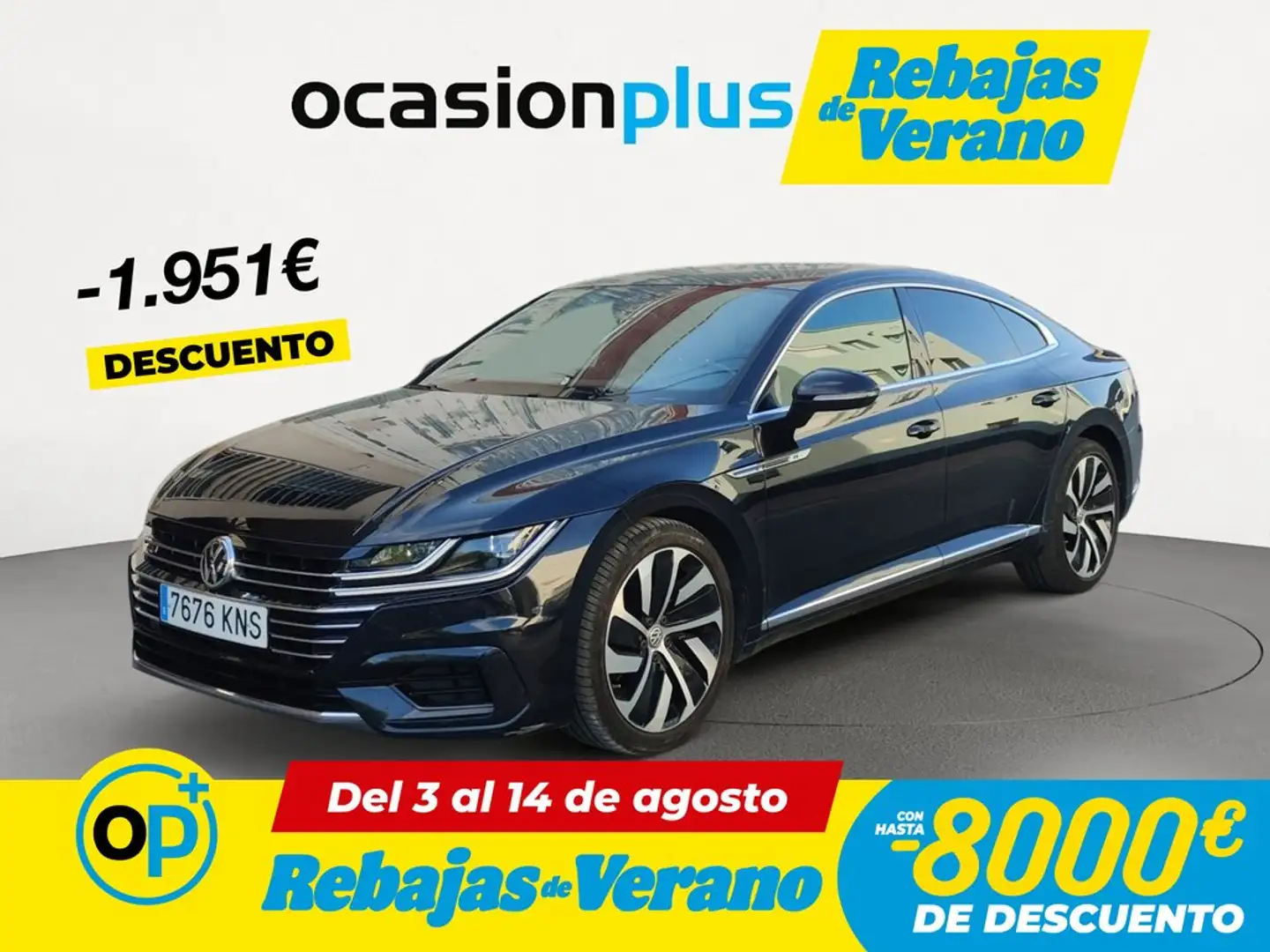 Volkswagen Arteon 2.0 TSI R-Line DSG7 140kW Negro - 1