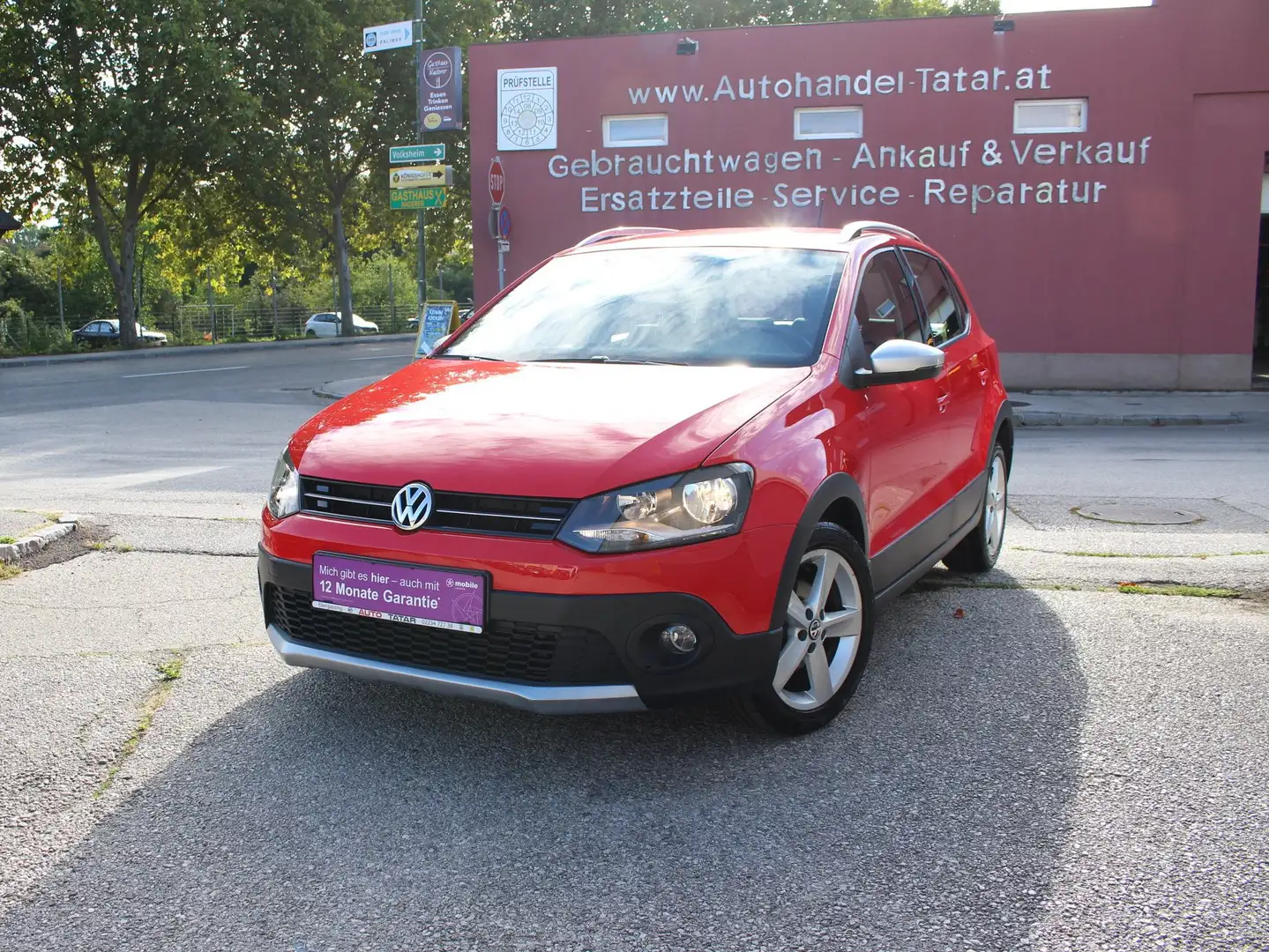 Volkswagen Polo Country 1,2 Country| erst 26.900 km| mtl. 114 EUR Rouge - 1