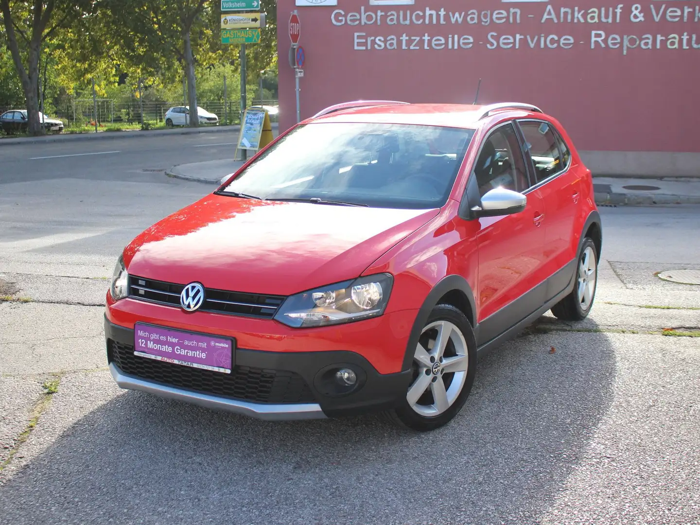 Volkswagen Polo Country 1,2 Country| erst 26.900 km| mtl. 114 EUR Rouge - 2