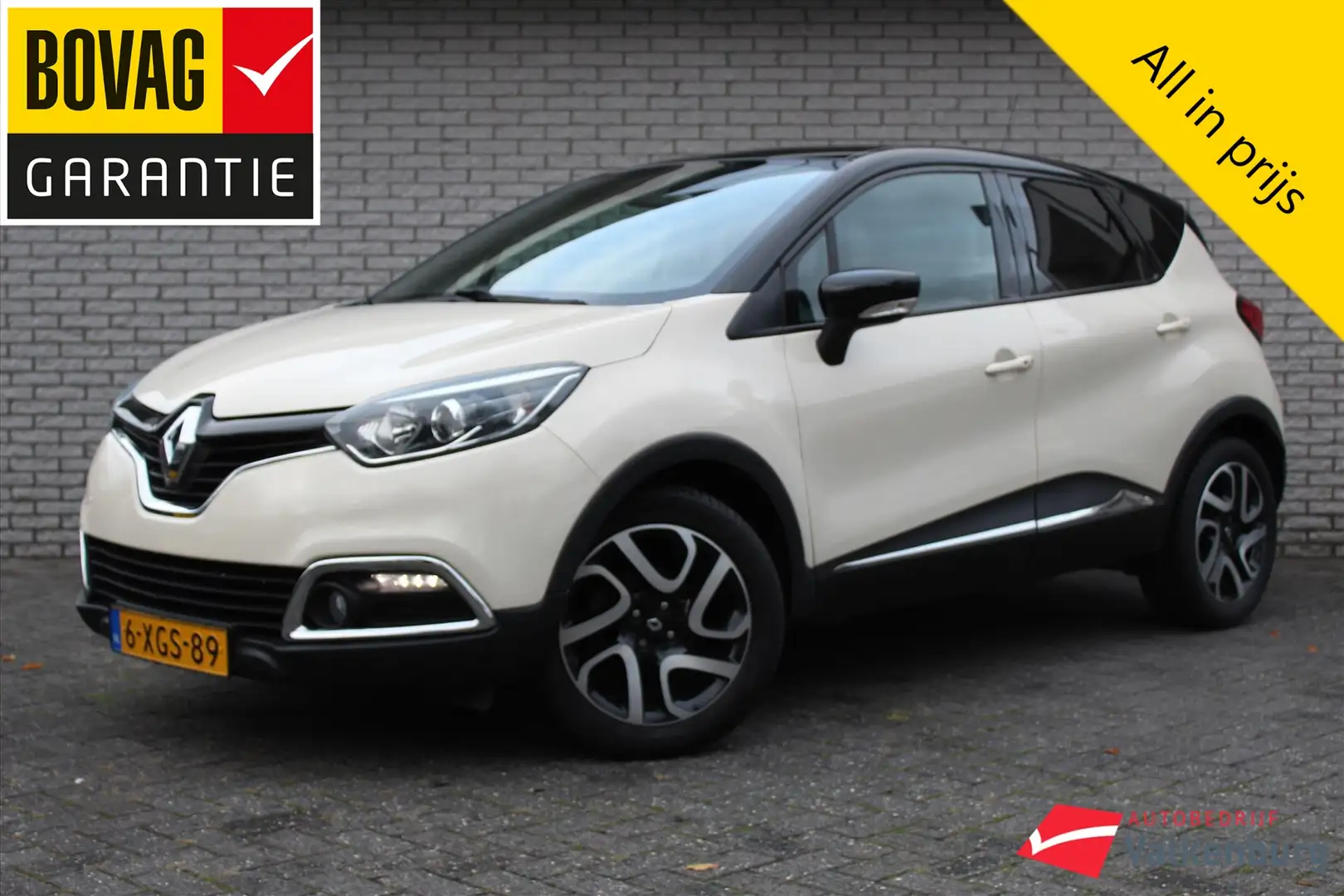 Renault Captur 0.9 TCe Dynamique | Cruise | NAVI | Parkeersensore Wit - 1