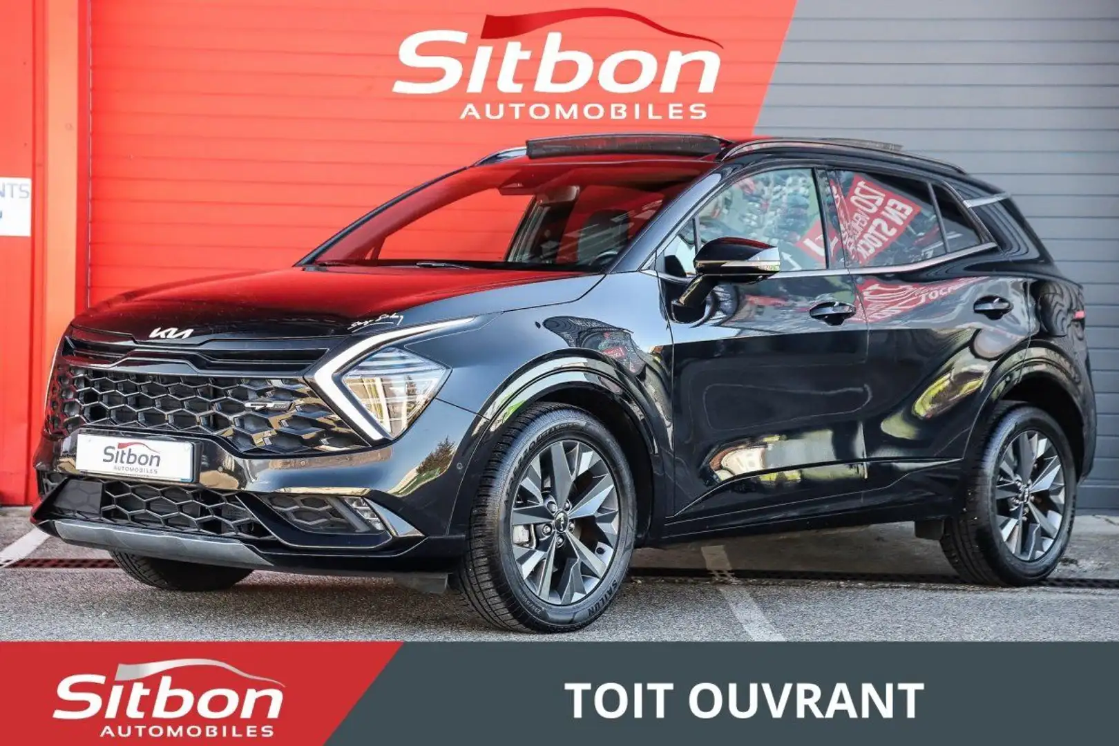 Kia Sportage V 1.6 T-GDI 230 ISG HYBRIDE 4X2 GT-LINE PREMIUM BV Noir - 1
