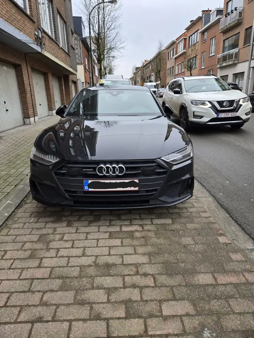 Audi A7 55 TFSI e S tronic quattro Zwart - 1