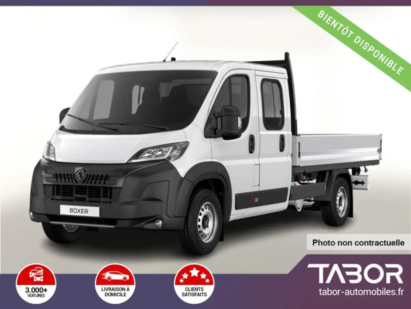 Peugeot Boxer Pritsche DoKa 435 BHDi 140 L4 cam Белый - 1