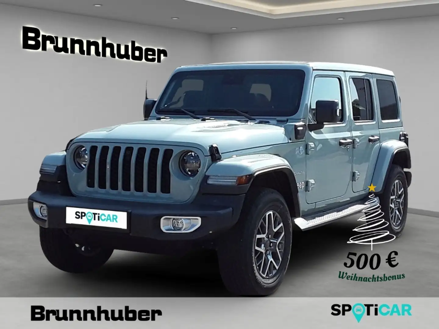 Jeep Wrangler Unlimited Sahara Hybrid 4xe 2.0 Allrad Hardtop Nav Blau - 1
