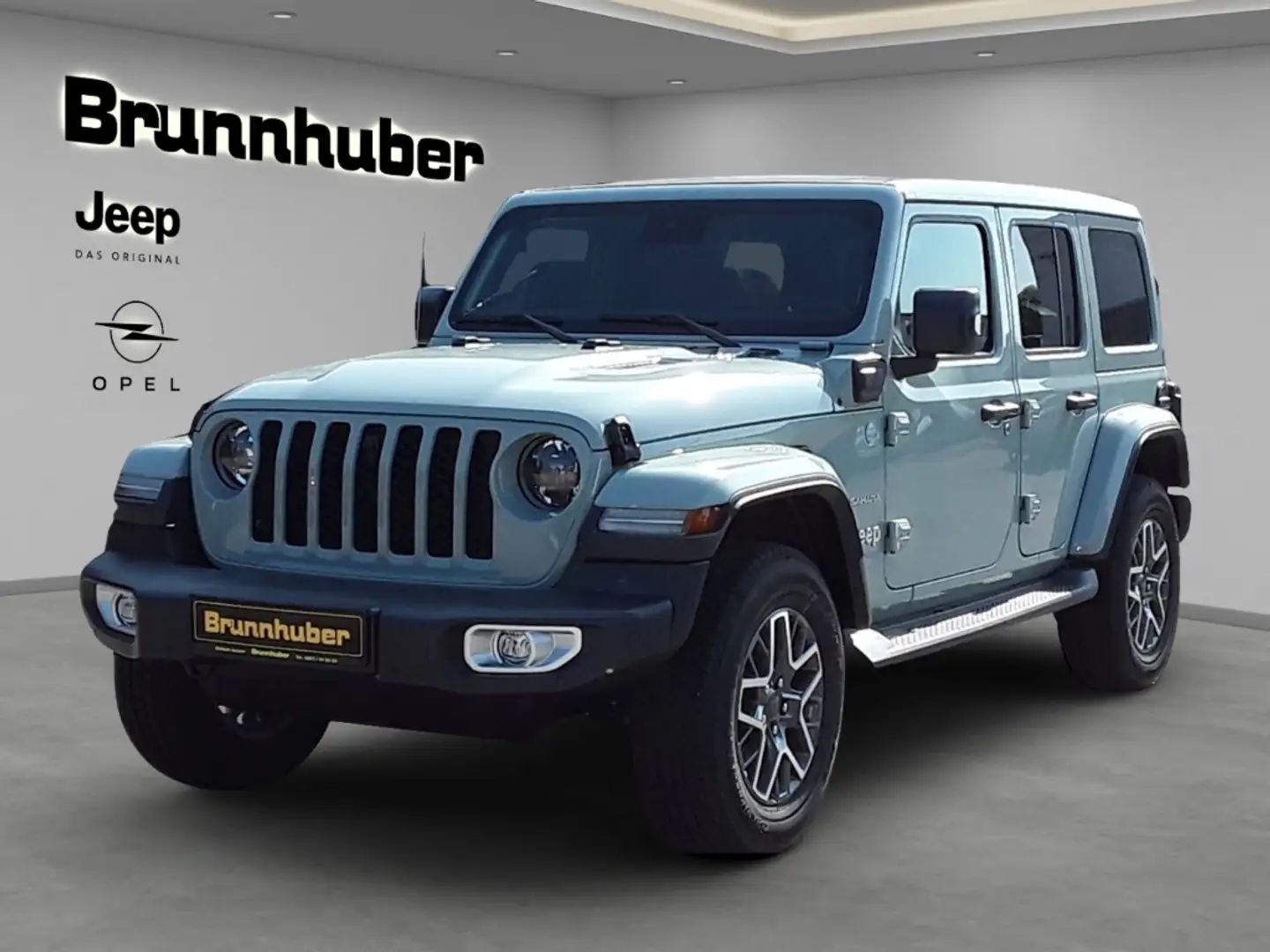 Jeep Wrangler Unlimited Sahara Hybrid 4xe 2.0 Allrad Hardtop Nav Grau - 1
