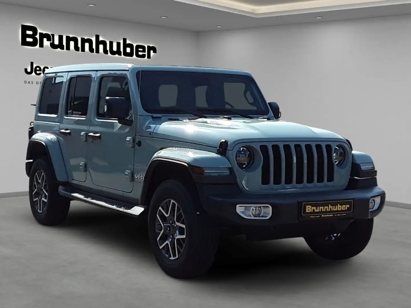 Jeep Wrangler Unlimited Sahara Hybrid 4xe 2.0 Allrad Hardtop Nav Grau - 2