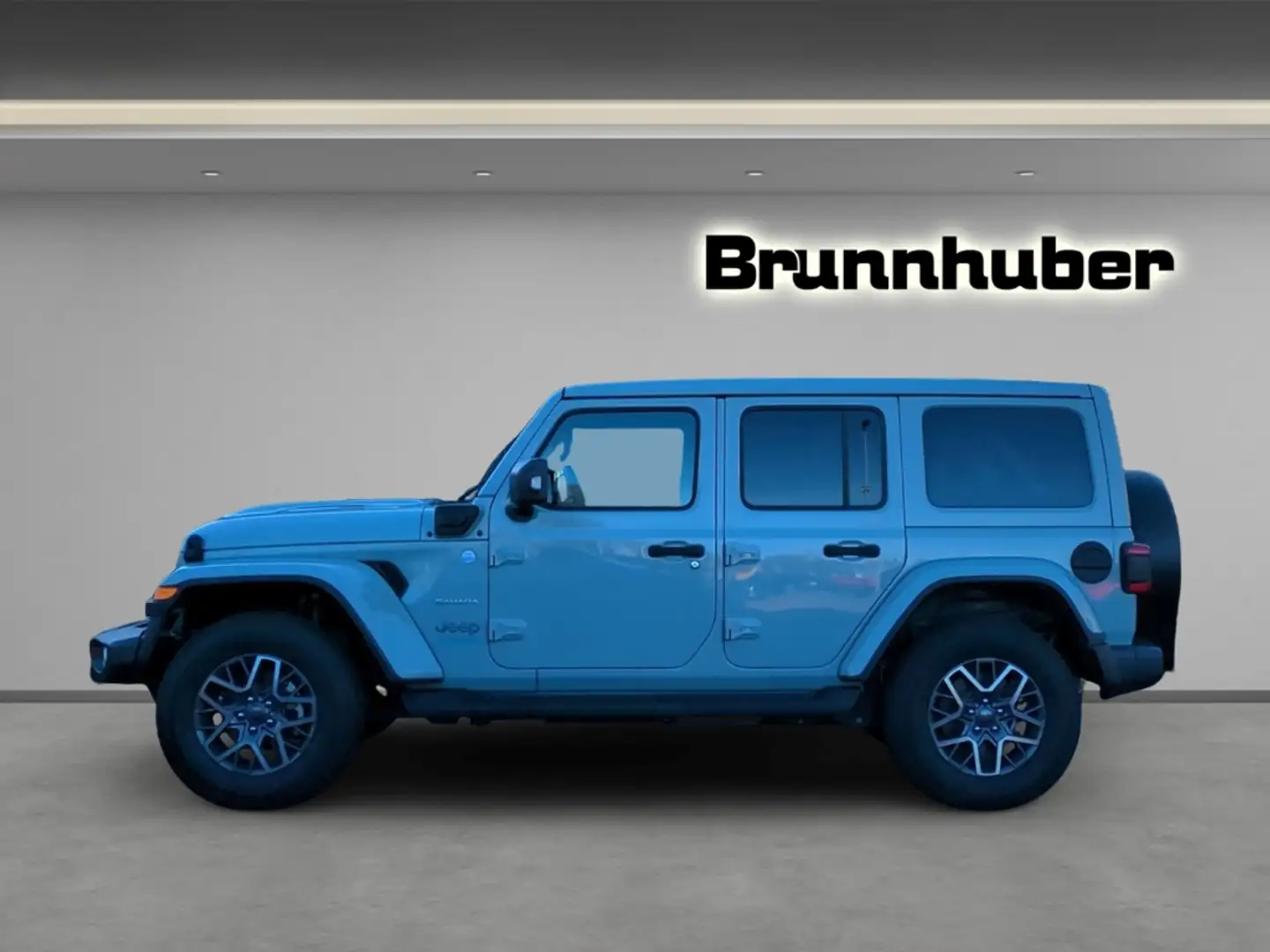 Jeep Wrangler Unlimited Sahara Hybrid 4xe 2.0 Allrad Hardtop Nav Bleu - 2