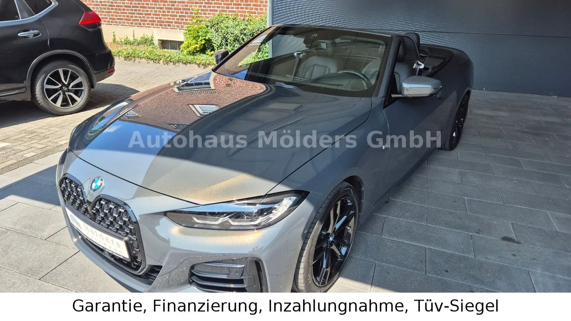 BMW M440i Cabrio *Garantie*AHK*540€ mtl. Gris - 1