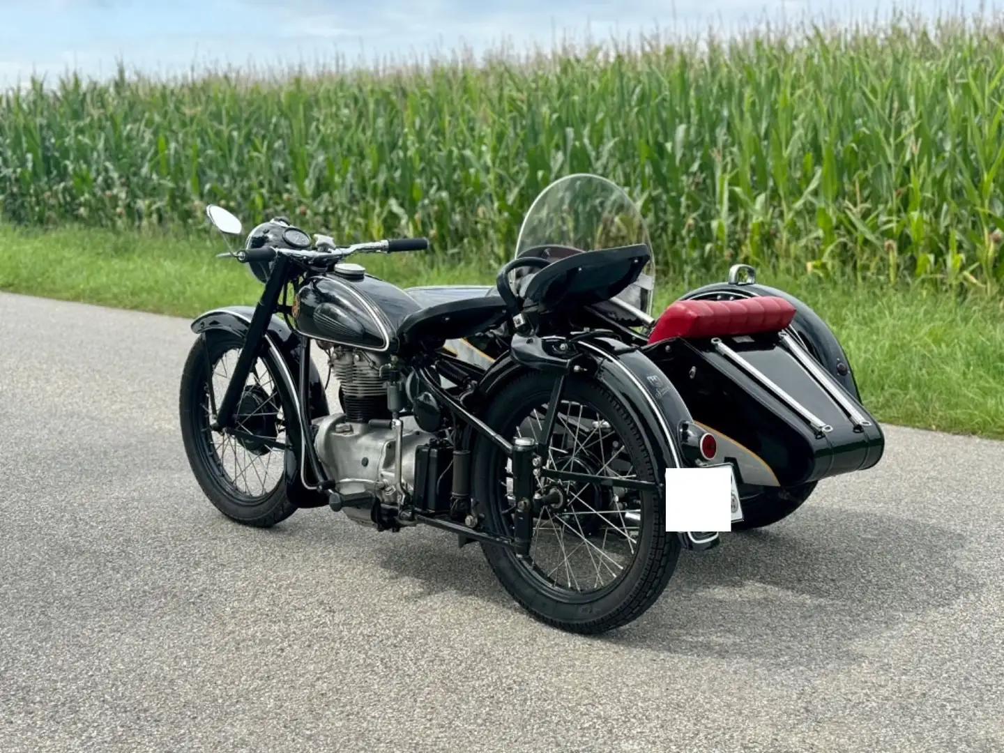 Simson AWO 425 Černá - 2