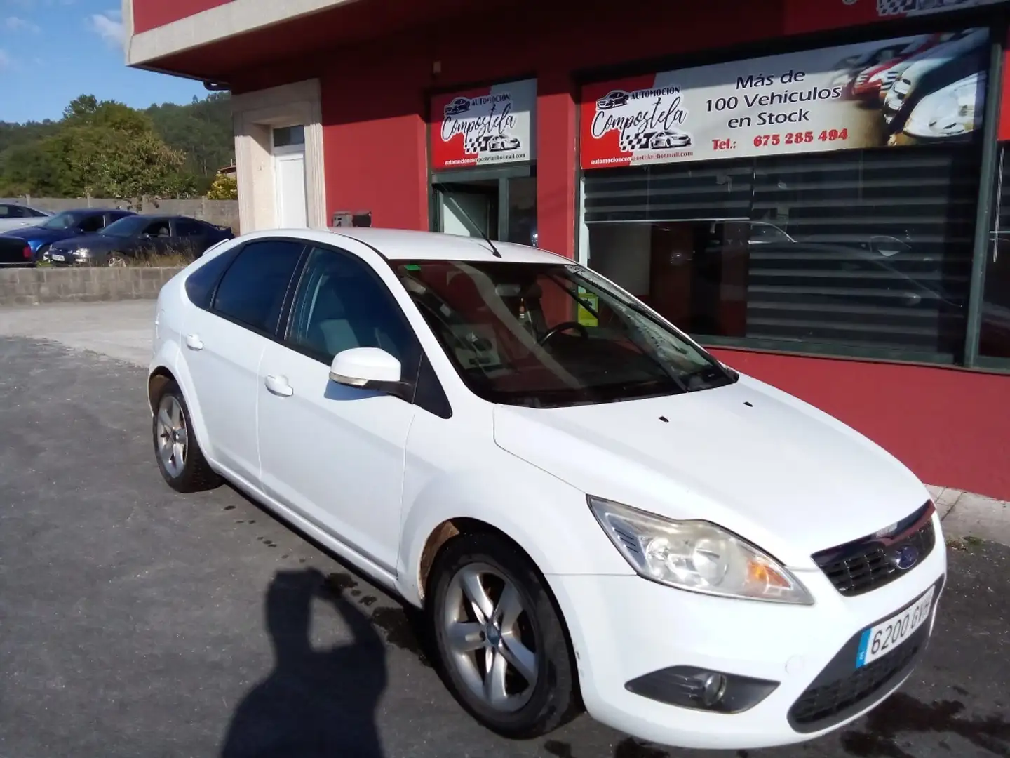 Ford Focus 1.6TDCi Econetic 109 Blanco - 1