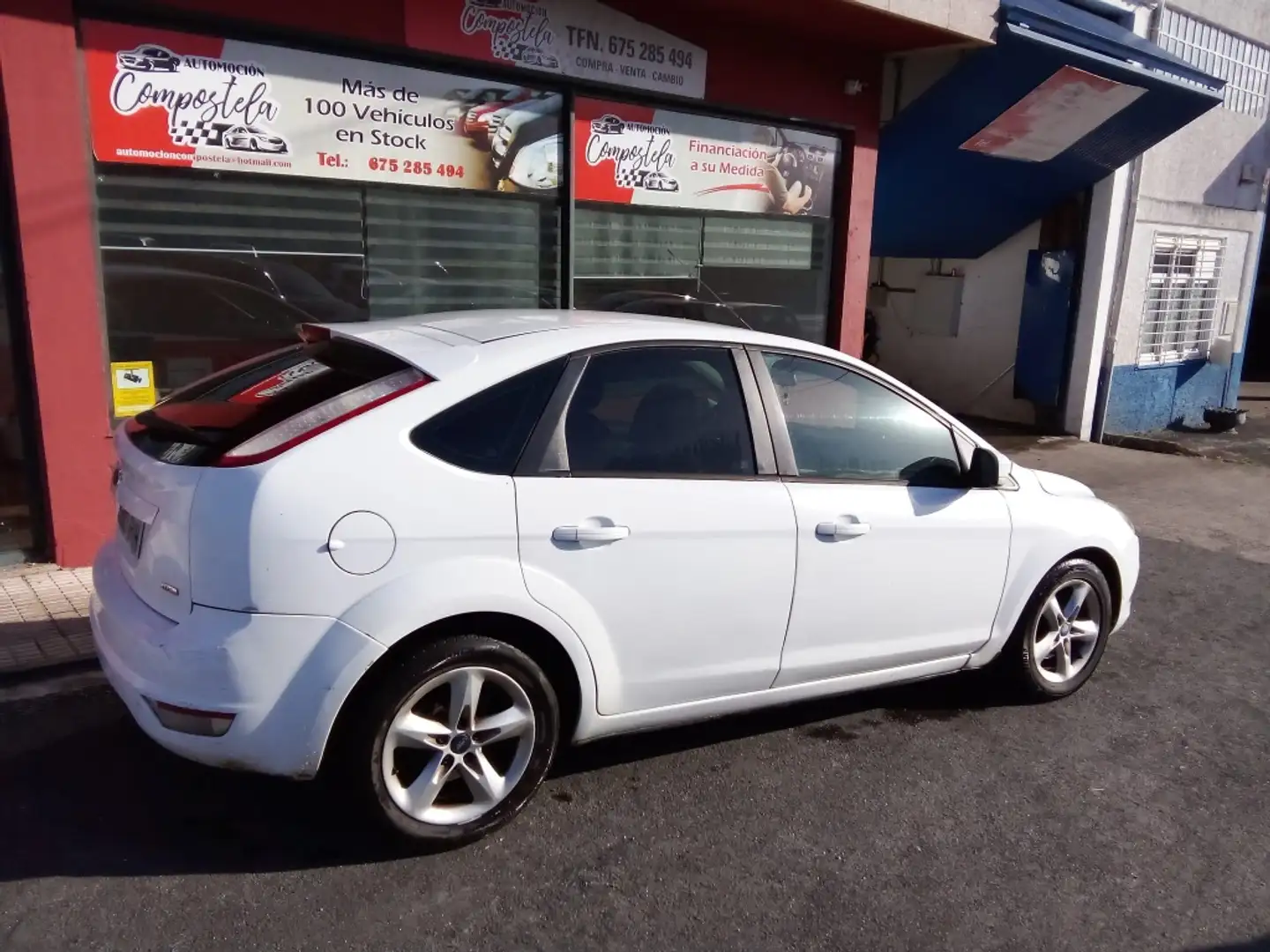 Ford Focus 1.6TDCi Econetic 109 Blanco - 2