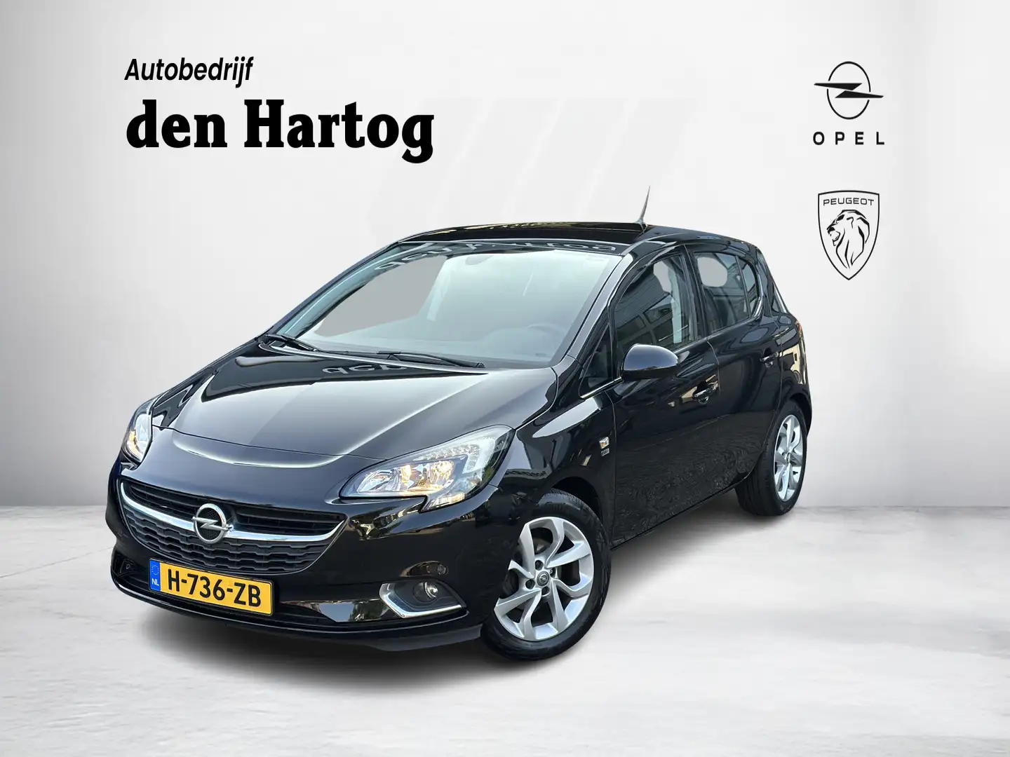 Opel Corsa 1.4 120 Jaar Edition Airco/Carplay/Camera Fekete - 1