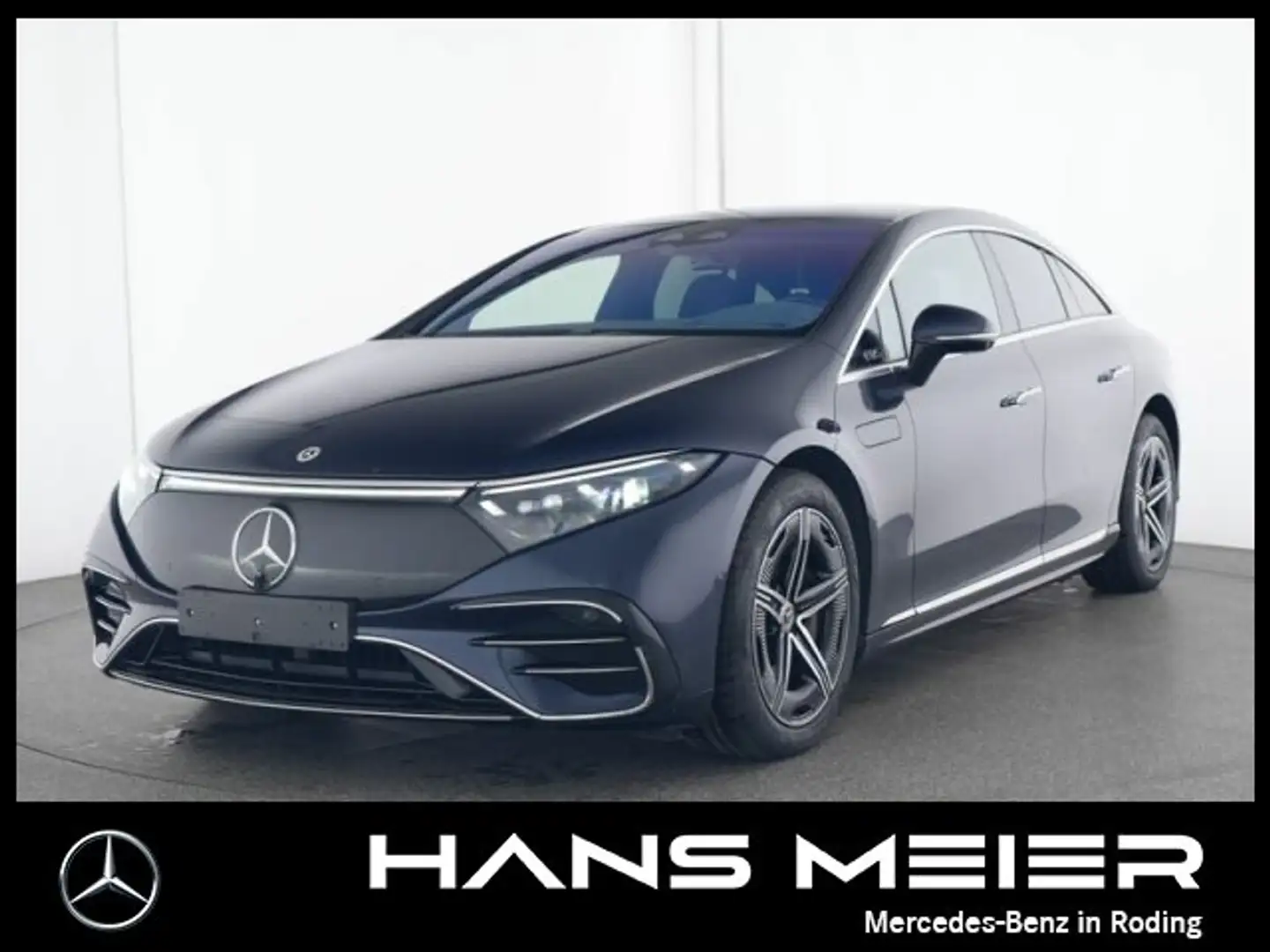 Mercedes-Benz EQS EQS 580 4M AMG Pano HYPERSCREEN 360°GUARD Leder Albastru - 1