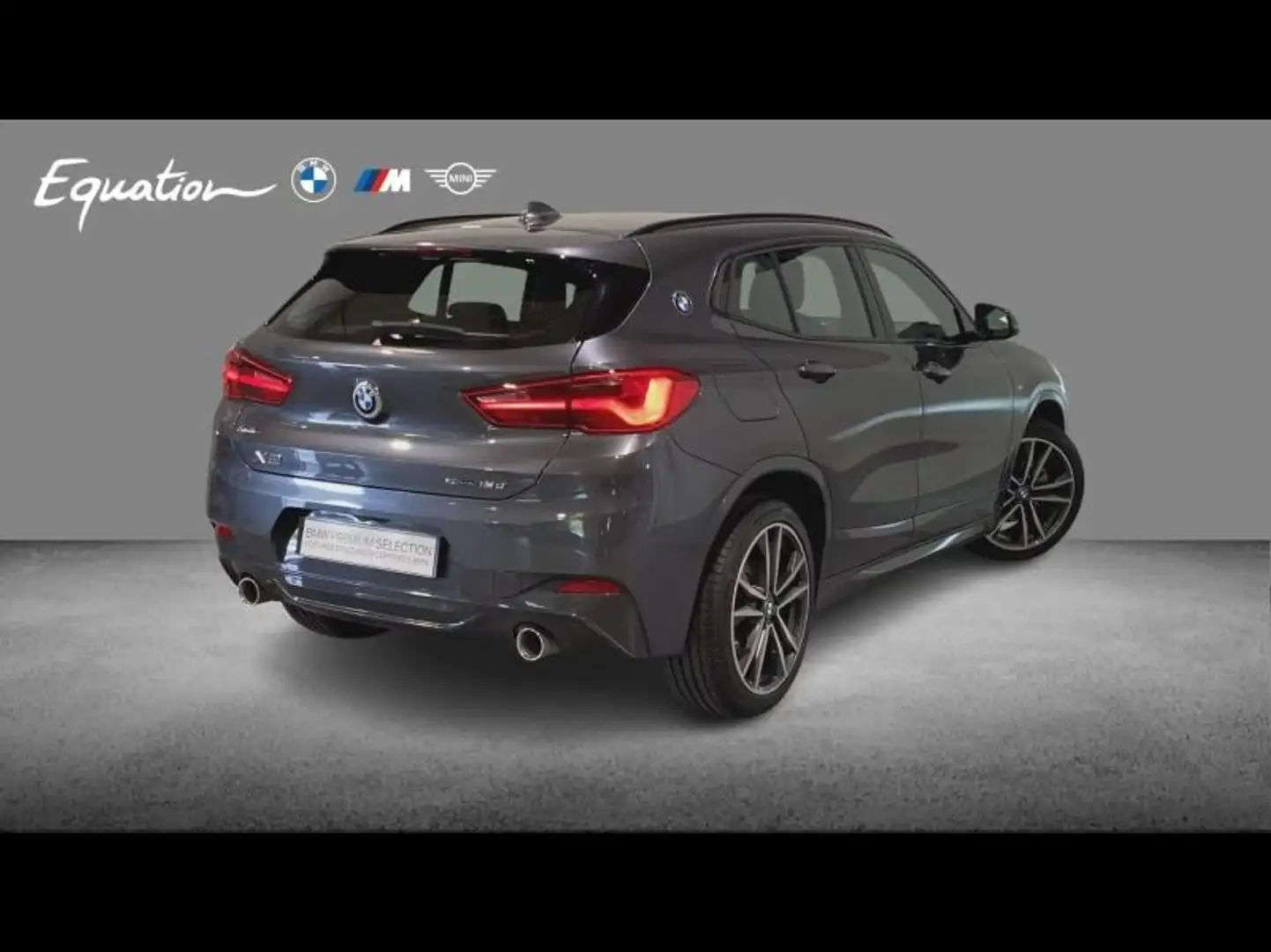 BMW X2 sDrive18dA 150ch M Sport Euro6d-T 118g Gris - 2