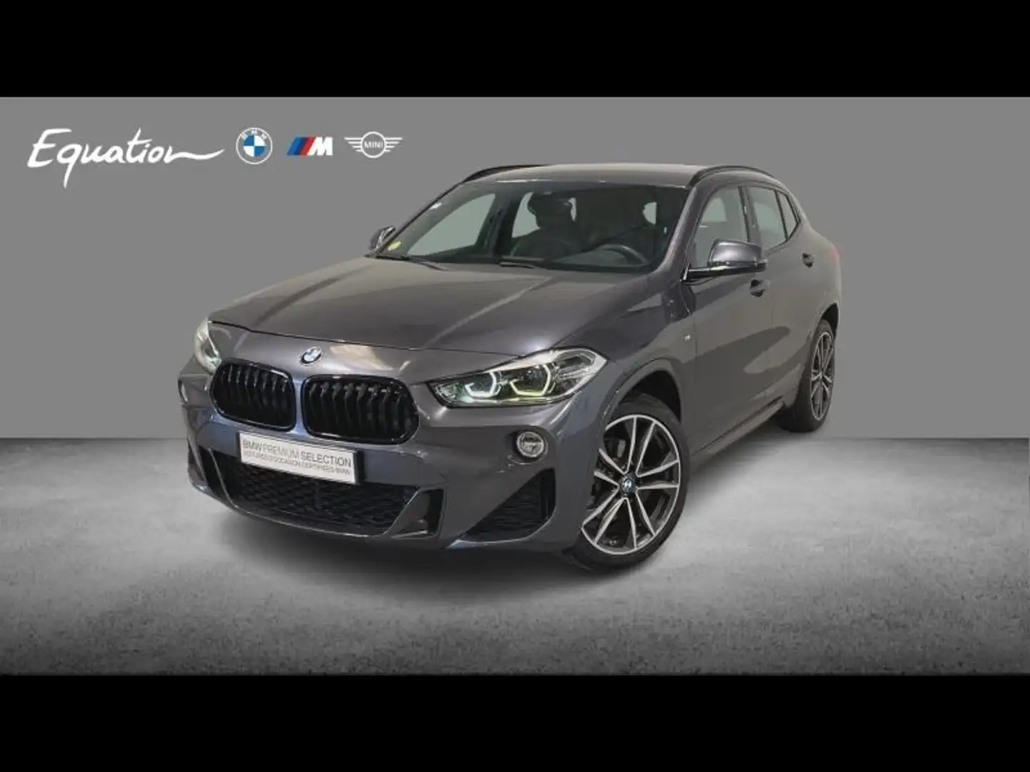 BMW X2 sDrive18dA 150ch M Sport Euro6d-T 118g Gris - 1