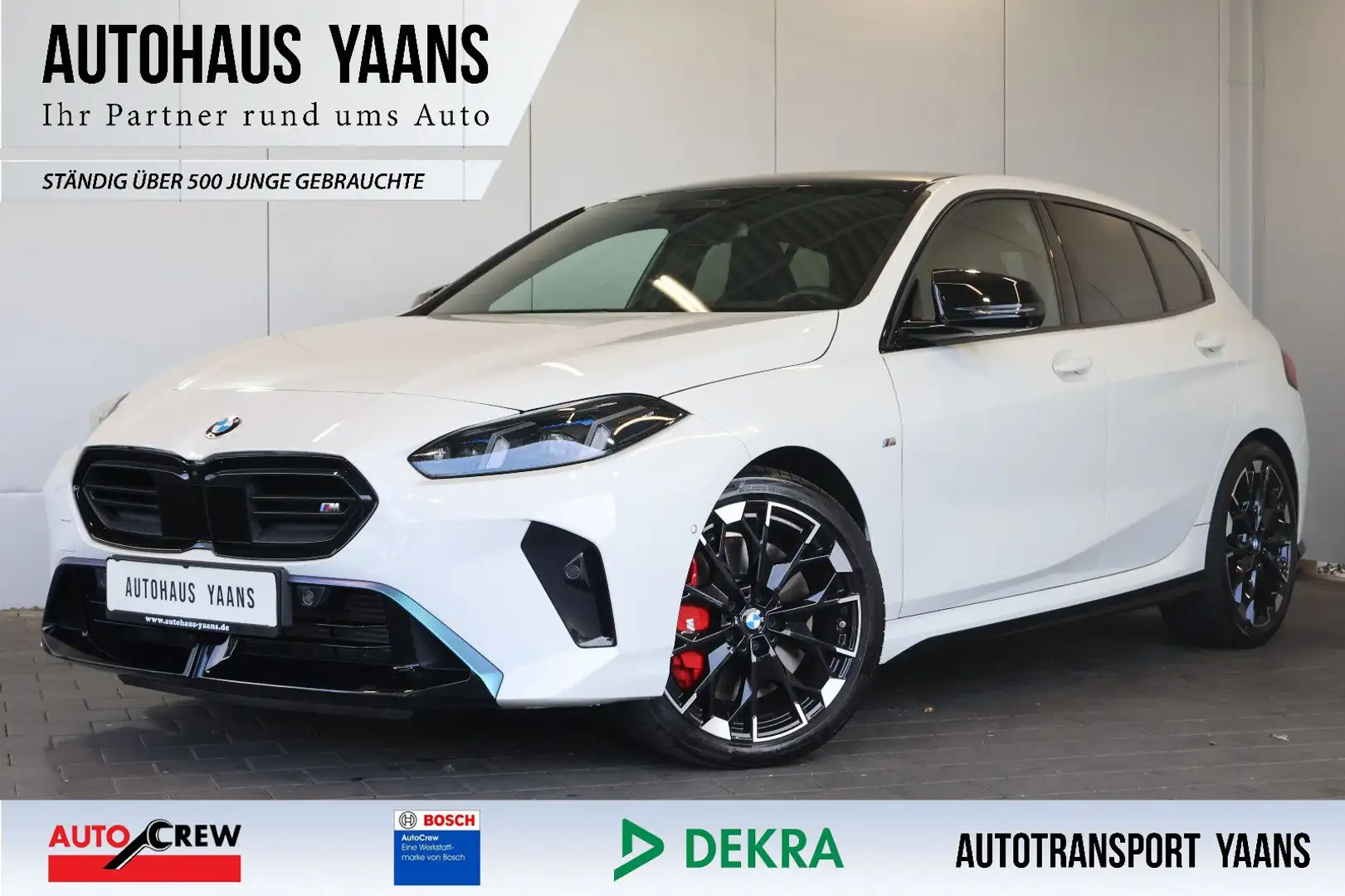 BMW 135 xDrive DAP+H/K+HUD+KEY+360°+MEM+19" Weiß - 1