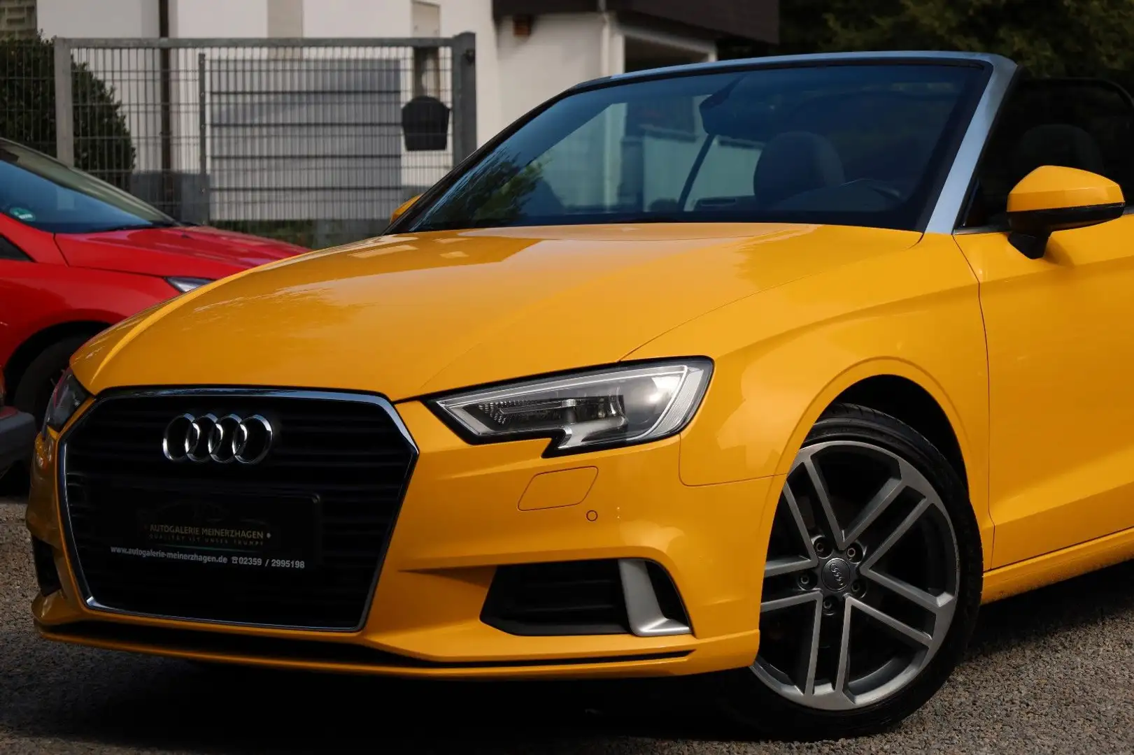 Audi A3 Cabriolet 35 TFSI sport/AHK/KAMERA/NAVI/DSP/ Geel - 2