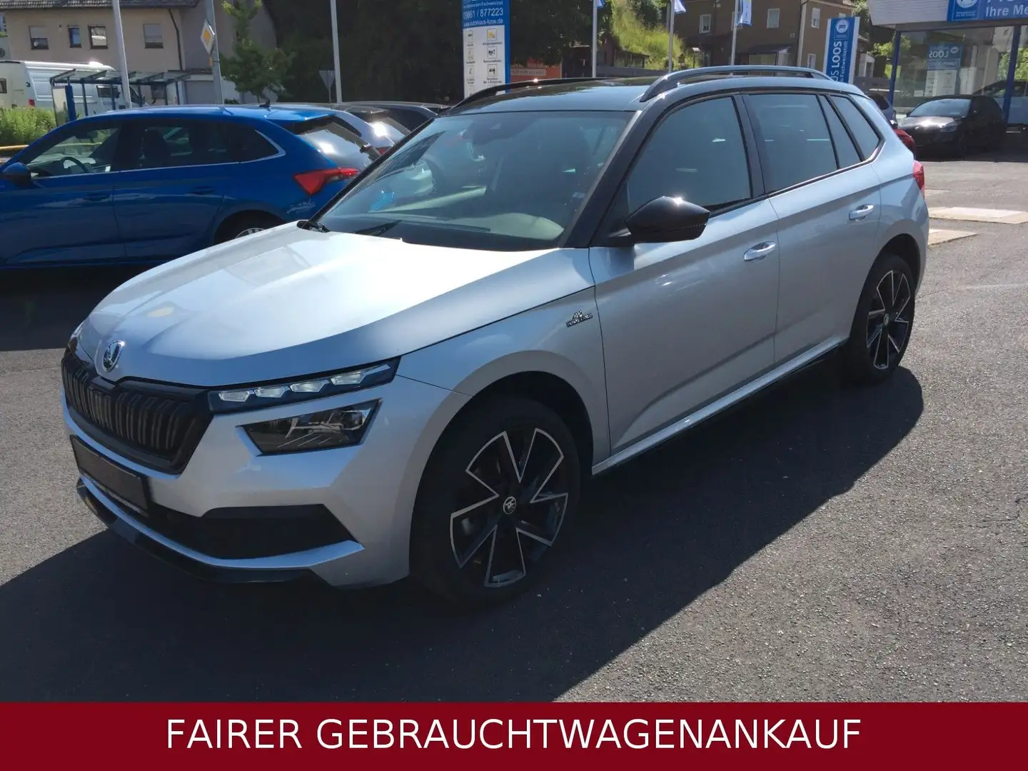 Skoda Kamiq KAMIQ MONTE CARLO DSG PANORAMA 18ZOLL RÄDER .... Silber - 2