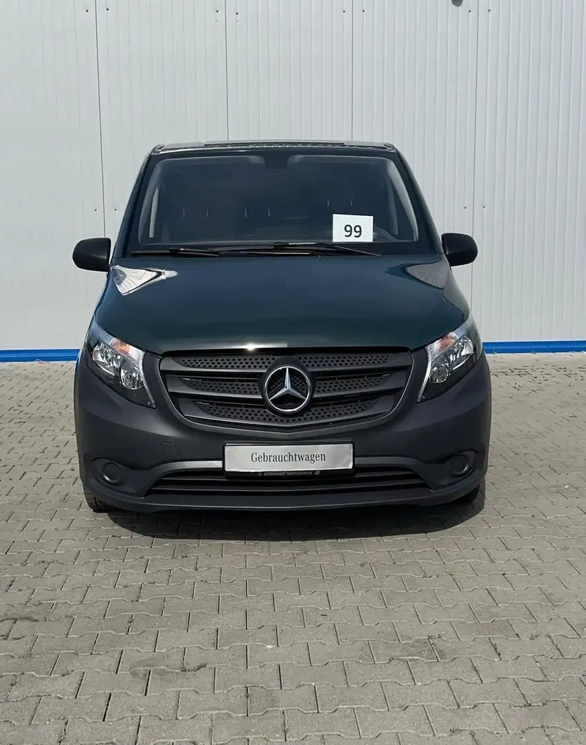 Mercedes-Benz Vito 114 KOMPAKT 6-G KAMERA TEMPOMAT 3-SITZE AHK Зелений - 2
