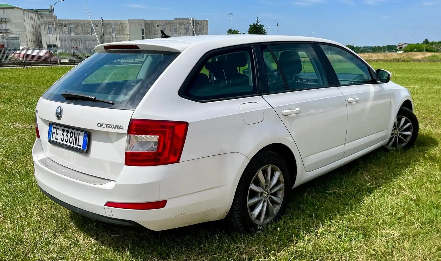 Skoda Octavia 1.6 TDI DSG Blanc - 1