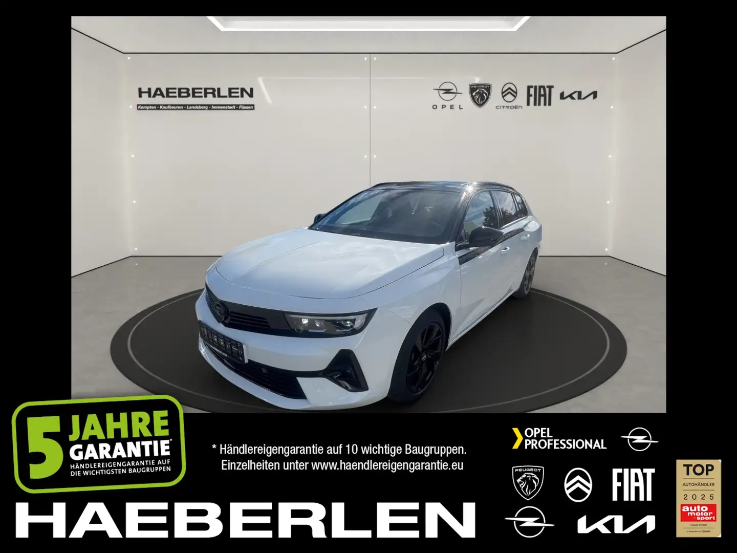 Opel Astra L Sports Tourer 1.2 Turbo e e) GS Line SD Wit - 1