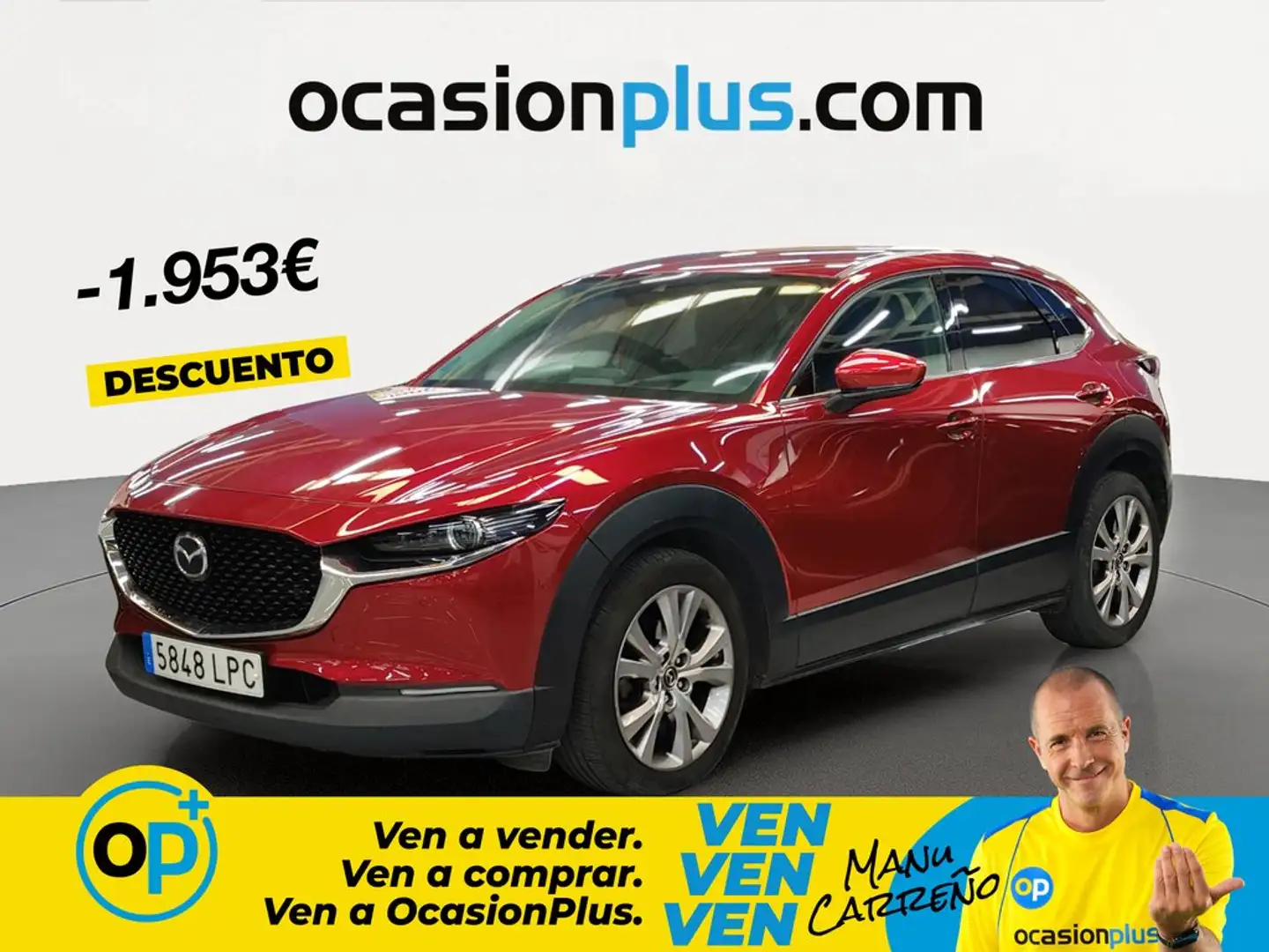 Mazda CX-30 2.0 Skyactiv-G Zenith 2WD Aut. 90kW Rojo - 1