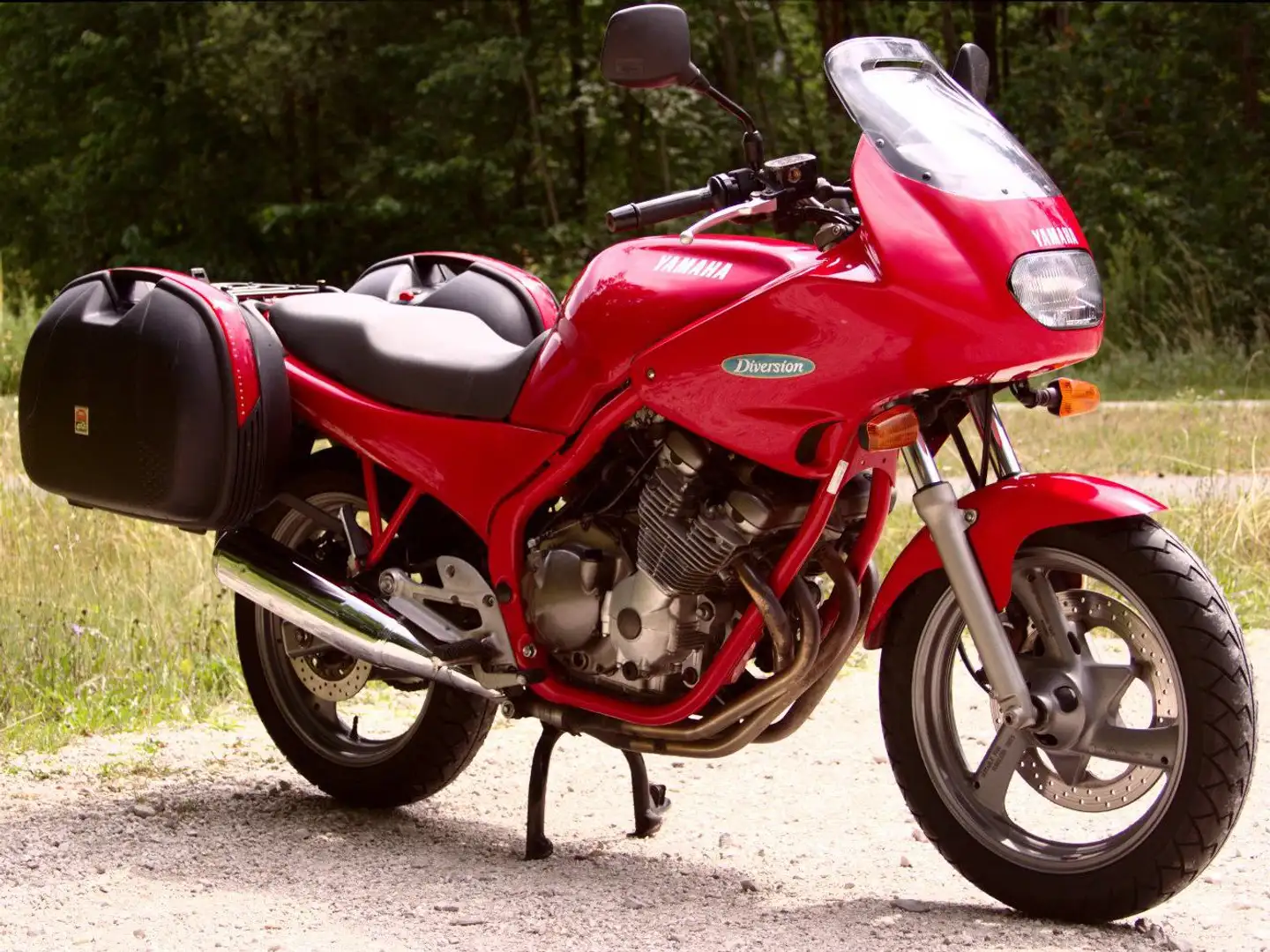 Yamaha XJ 600 XJ600 S Diversion Roşu - 1