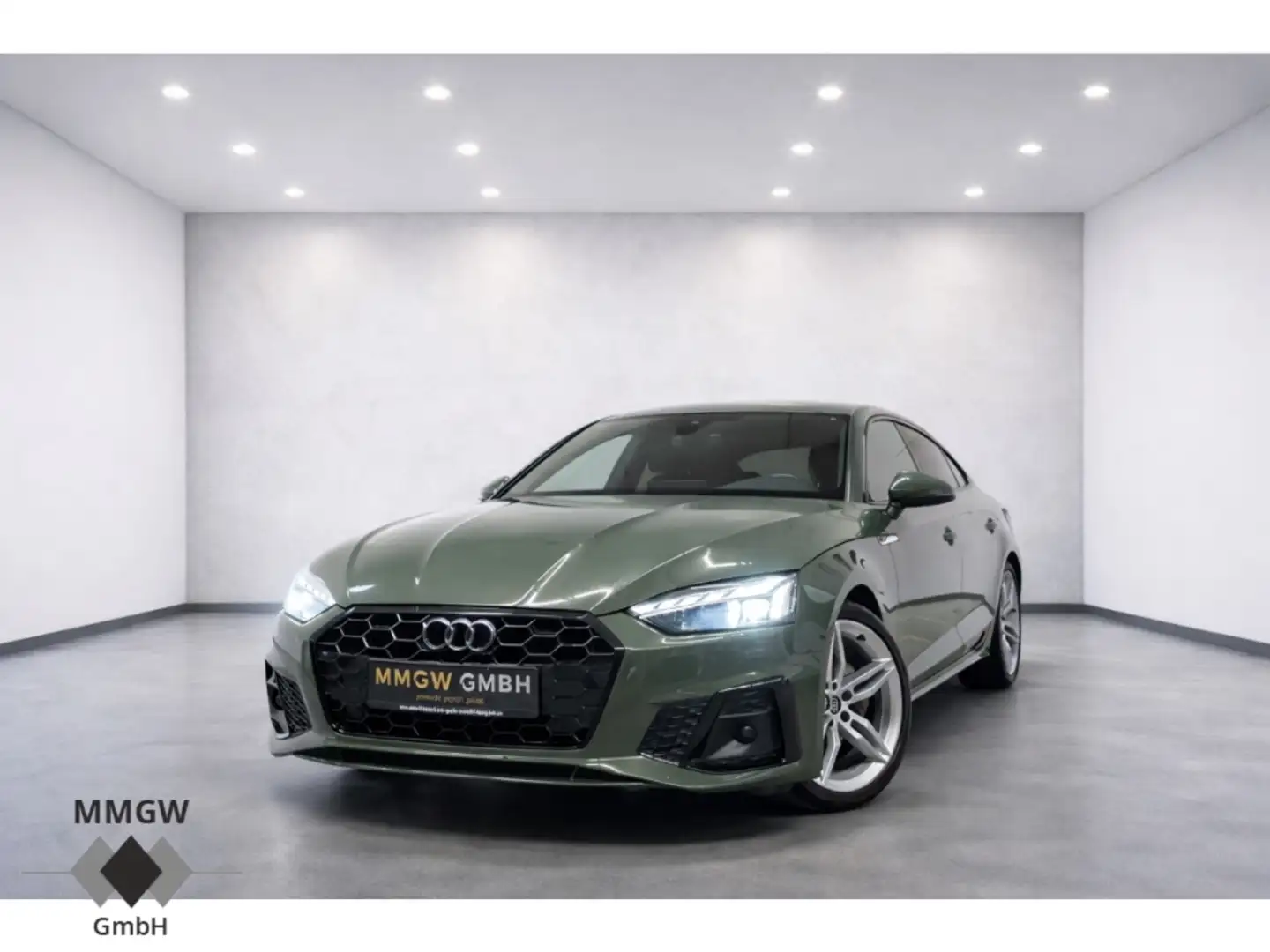 Audi A5 Sportback 40 TDI S line Navi/Leder/Sound/LED/Kurve Grün - 1