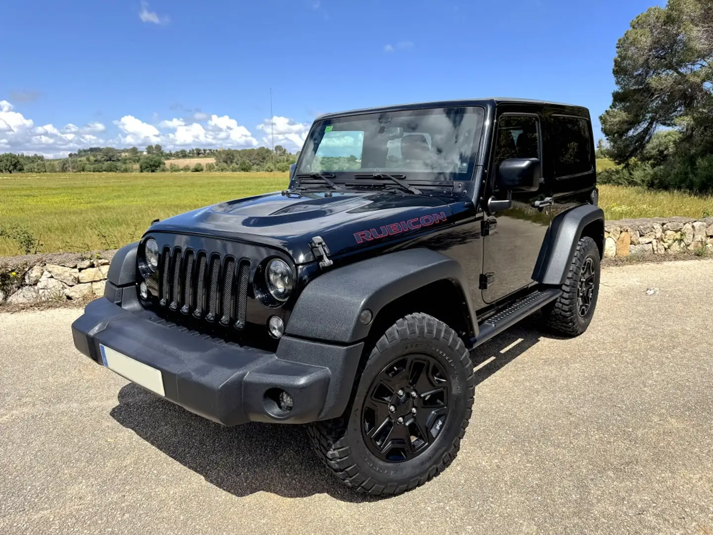 Jeep Wrangler 2.8CRD Rubicon X Aut. Negro - 1