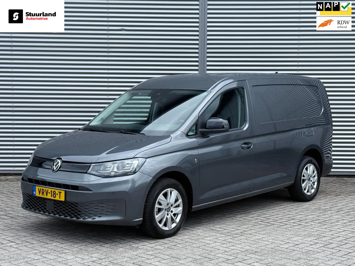 Volkswagen Caddy Cargo Maxi 2.0 TDI Style Airco/ Cruise/ PDC/ Voorr Grijs - 1