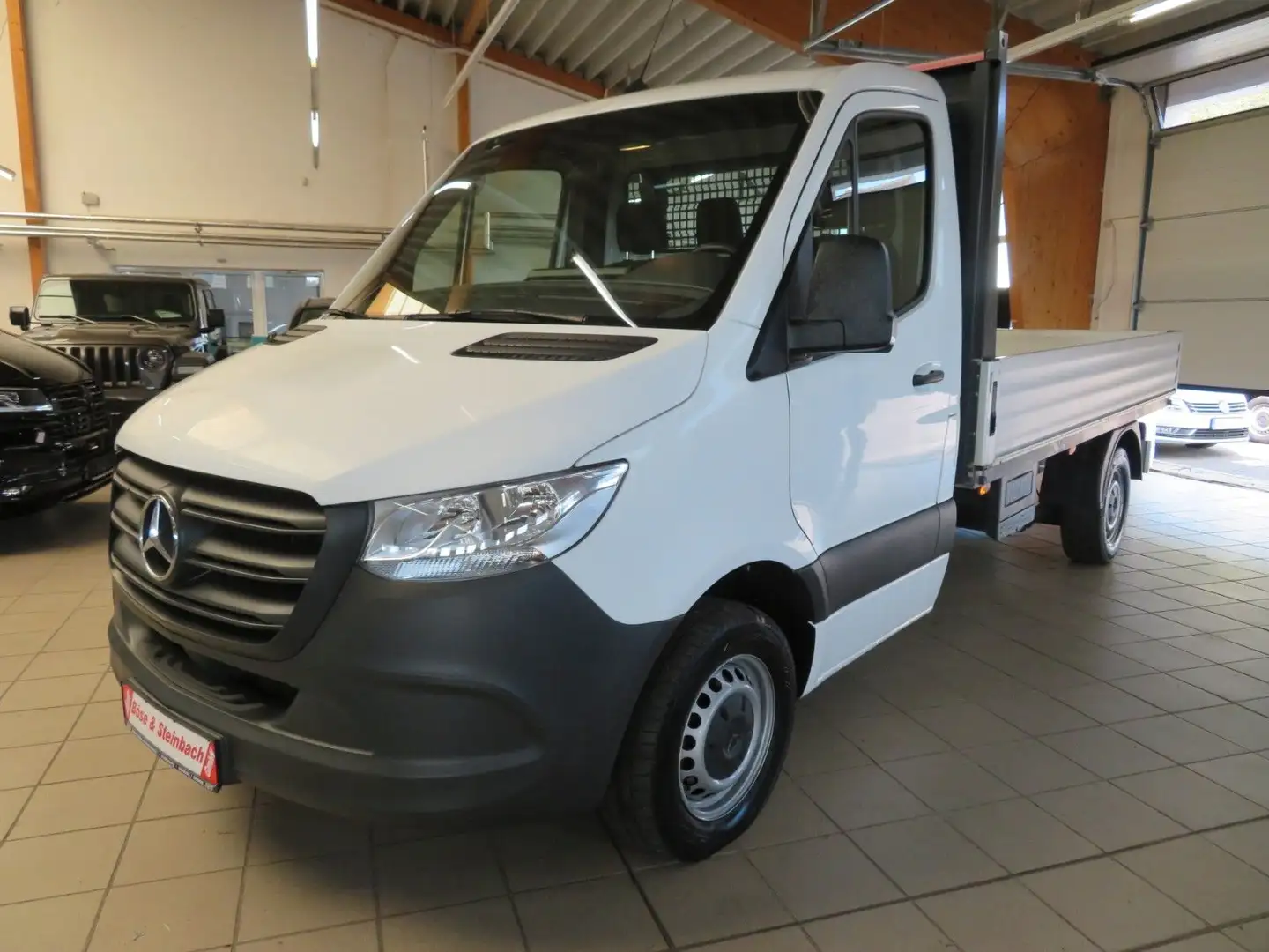 Mercedes-Benz Sprinter III Pritsche FWD 314 CDI*AHK*Klima Weiß - 1