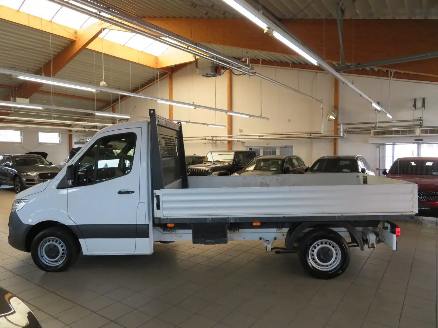 Mercedes-Benz Sprinter III Pritsche FWD 314 CDI*AHK*Klima Weiß - 2