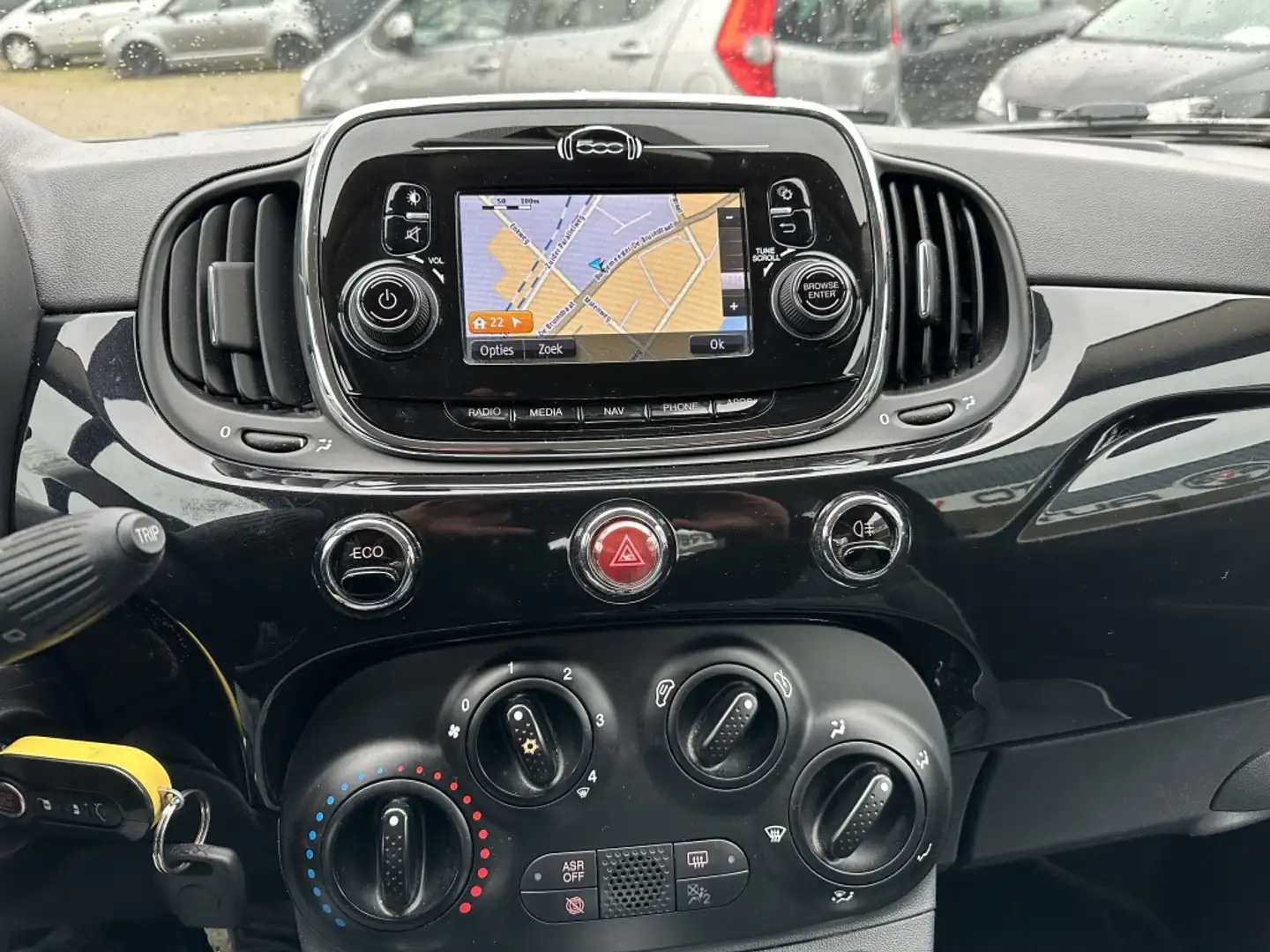 Fiat 500 0.9 Turbo Lounge Comics Editon Navi* MF stuur*Mult Schwarz - 2