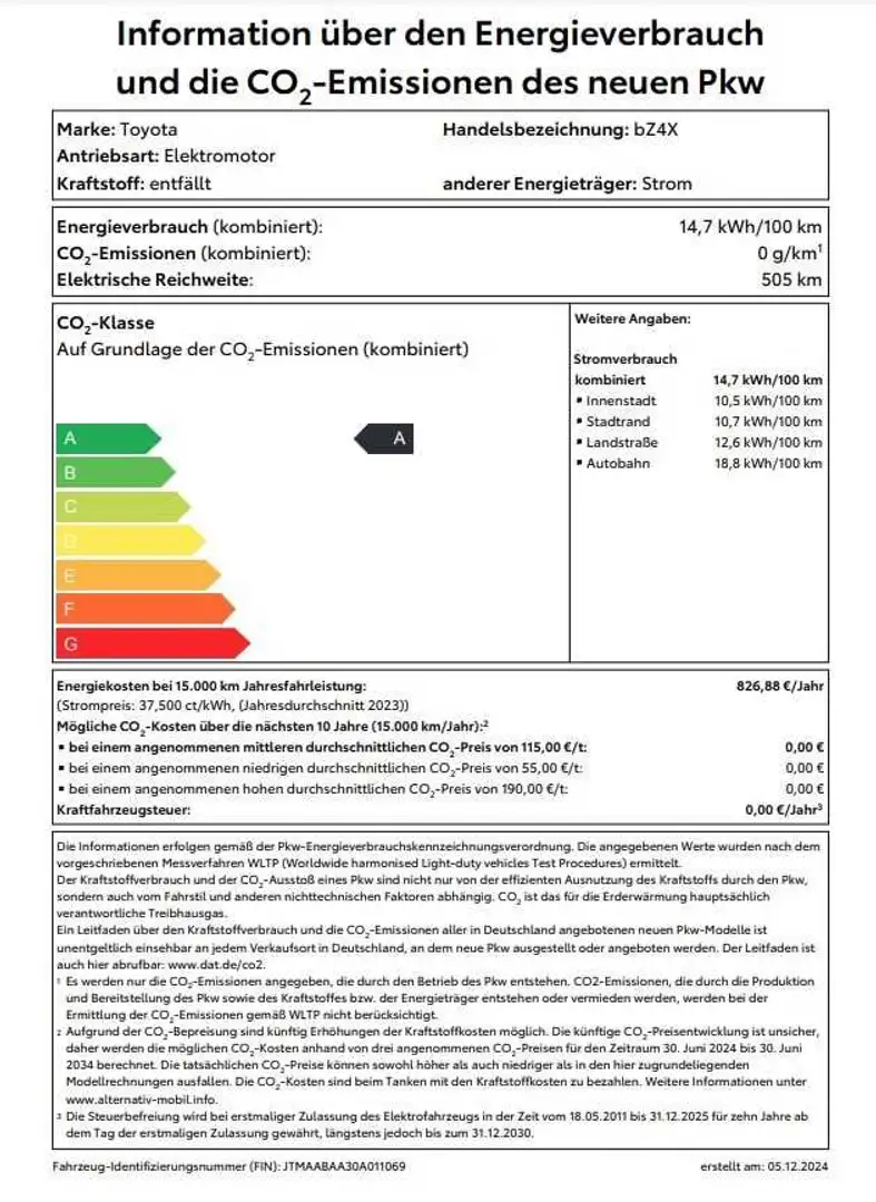 Toyota bZ4X Comfort-Paket Noir - 2