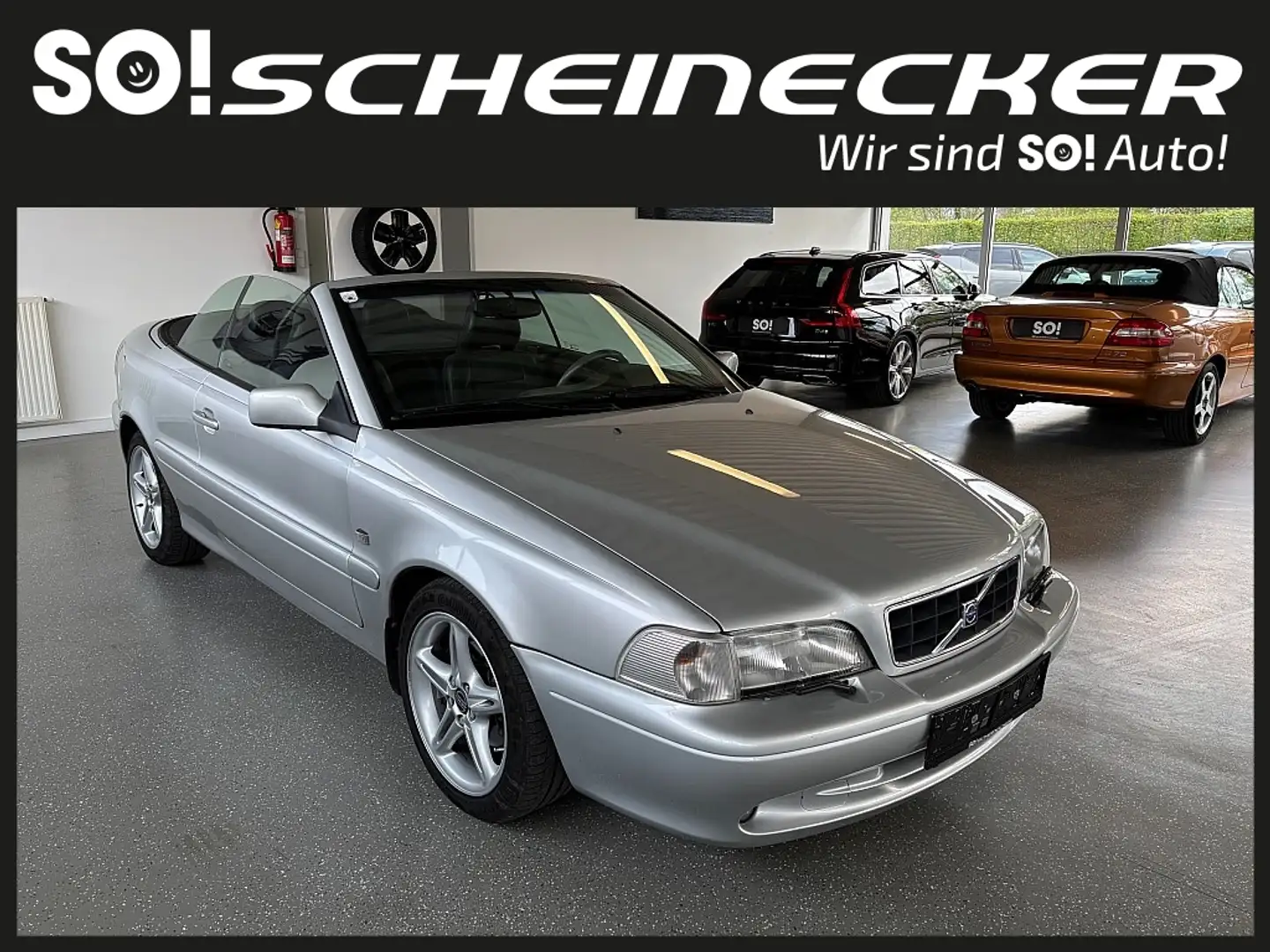 Volvo C70 2,0T Cabrio Silber - 1