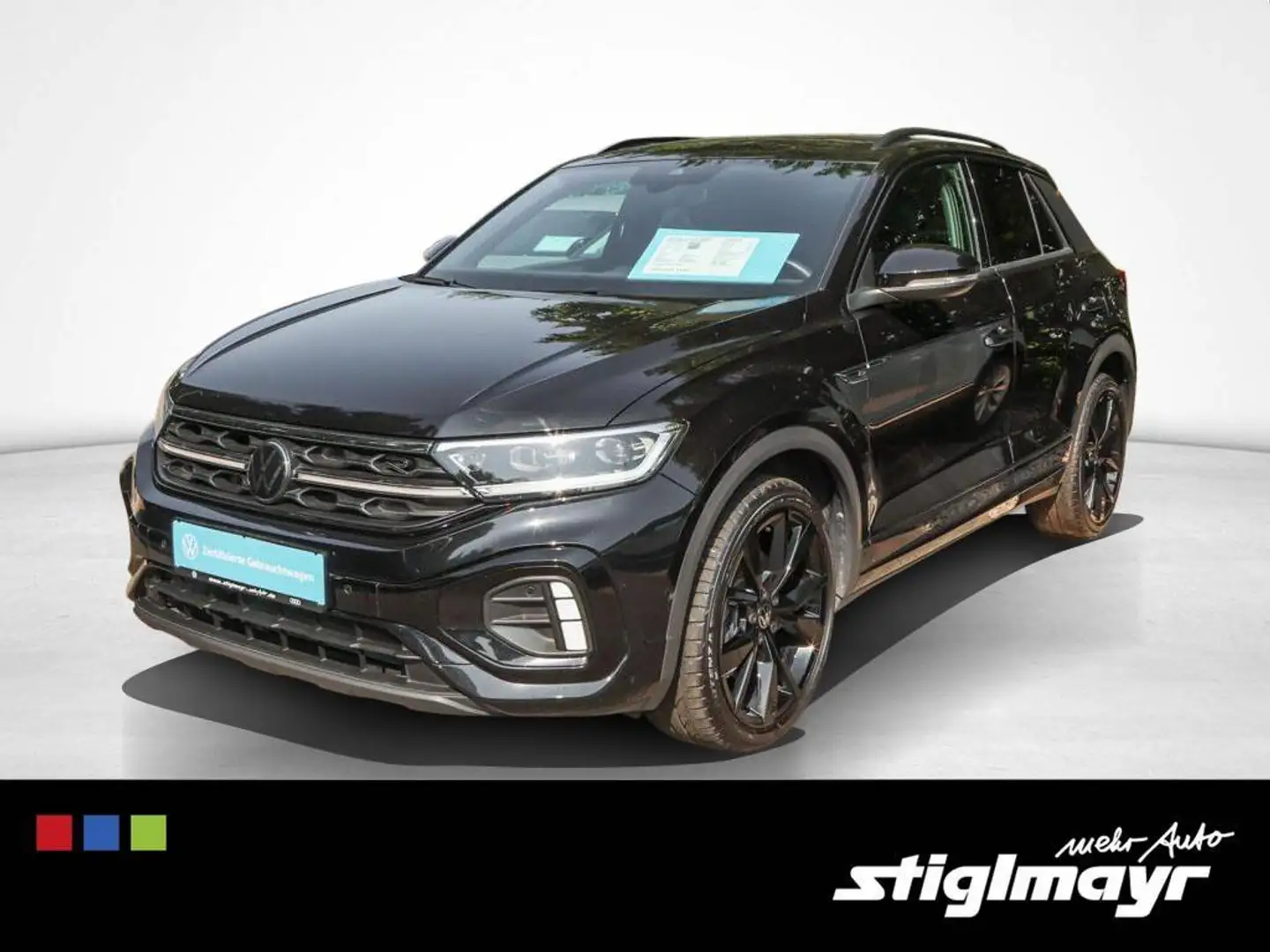 Volkswagen T-Roc R-line 1.5 TSI DSG ACC+AHK+IQ-LIGHT+NAVI Nero - 1
