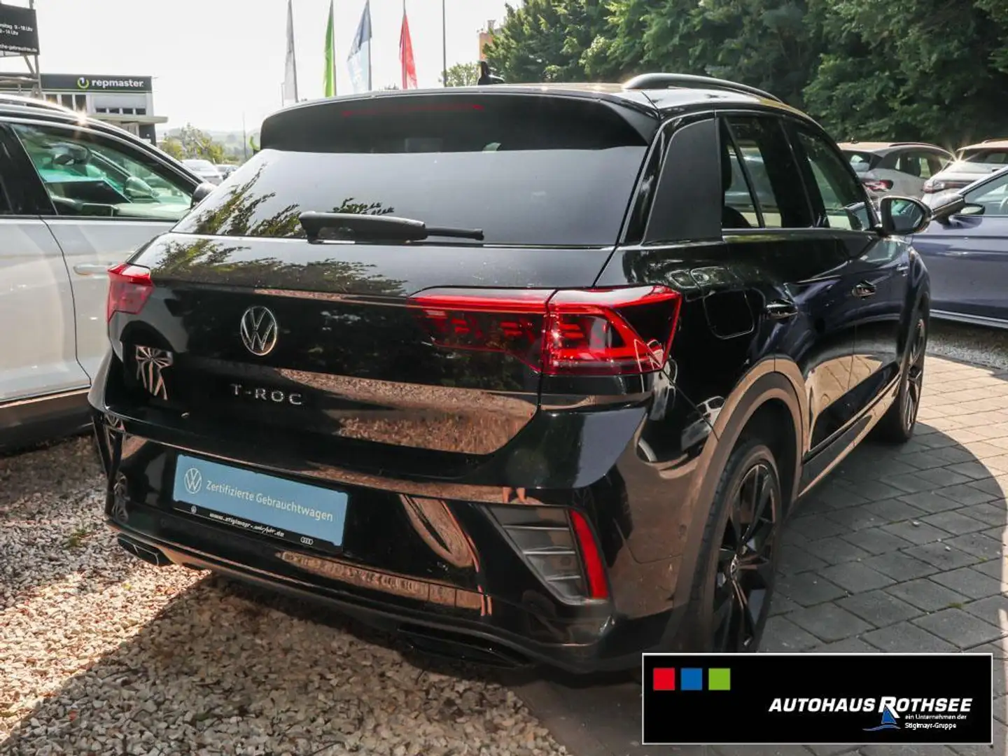 Volkswagen T-Roc R-line 1.5 TSI DSG ACC+AHK+IQ-LIGHT+NAVI Nero - 2