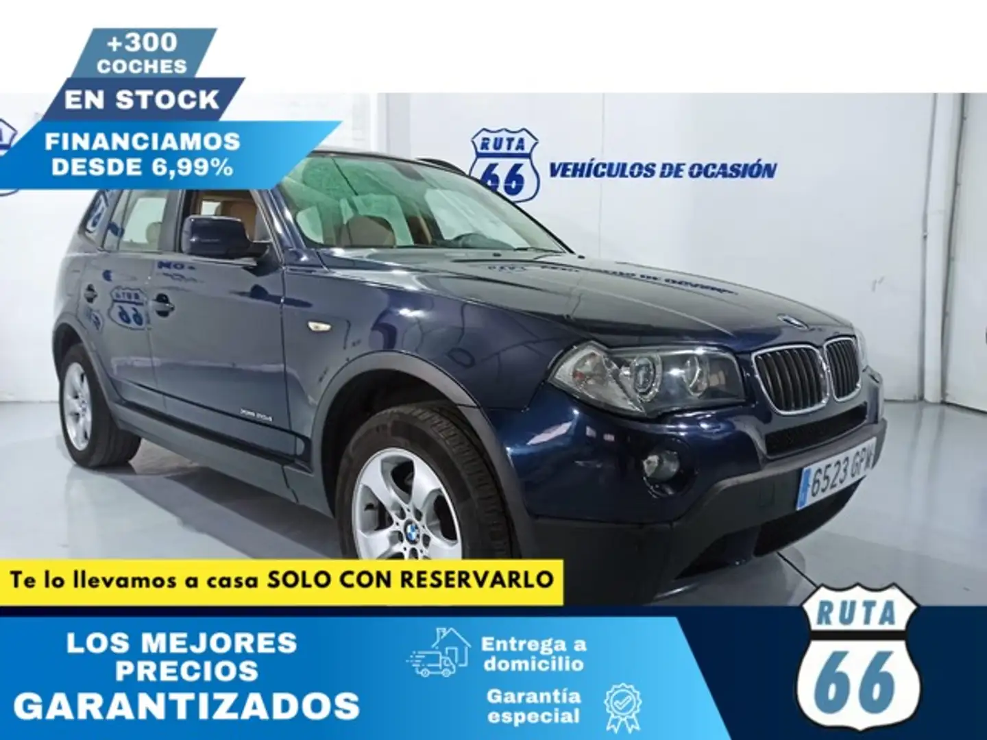 BMW X3 xDrive 18d Blauw - 1
