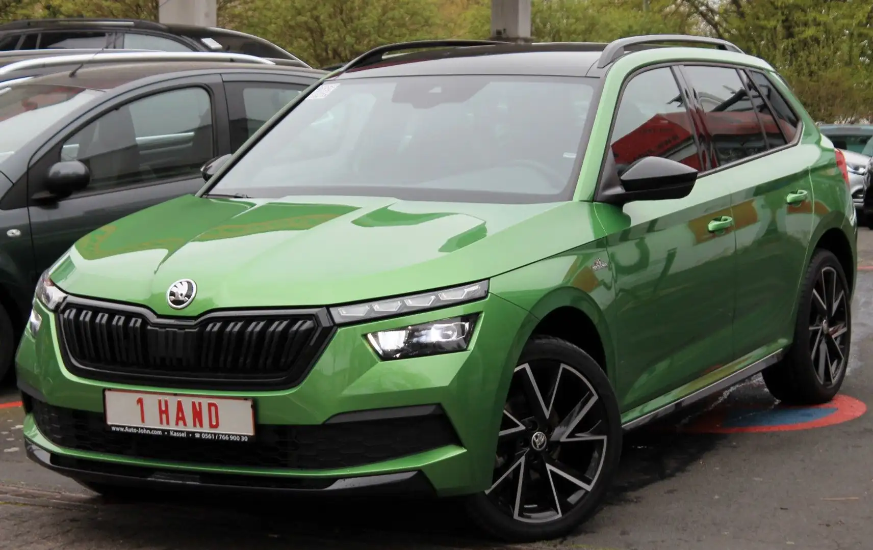 Skoda Kamiq Monte Carlo *1.Hd*AHK*Elktr. Heckklappe* Grün - 1