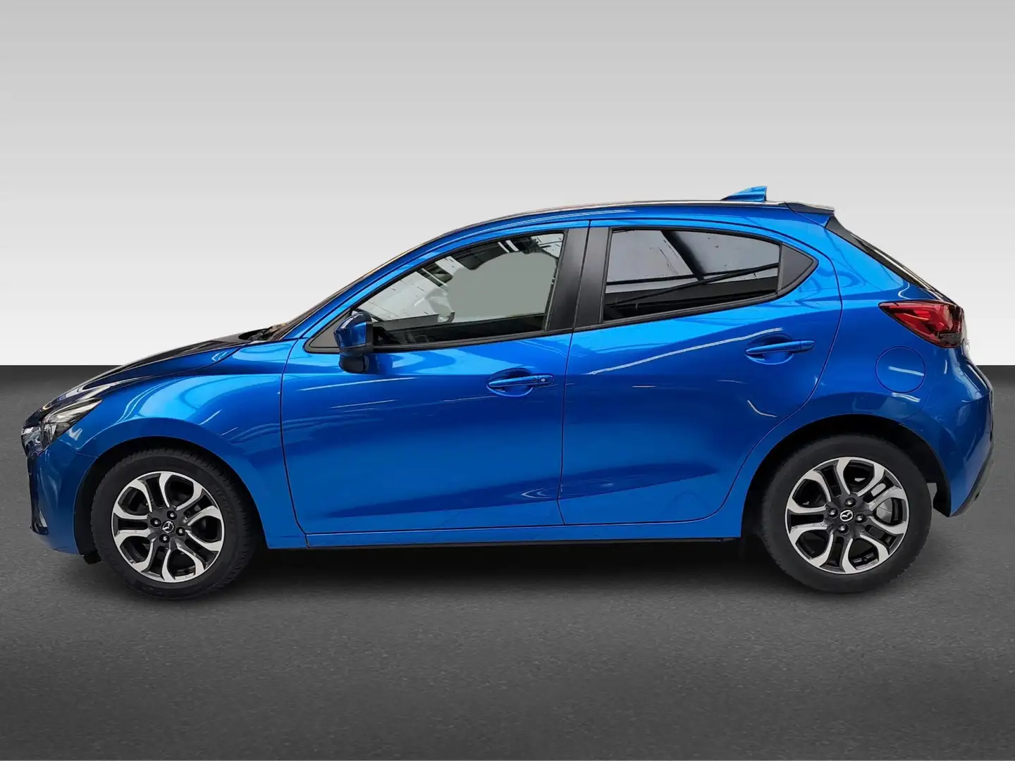 Mazda 2 1.5 SKYACTIV-G 90PK GT-M NAVI FULL LED PDC HUD NAP Blauw - 2