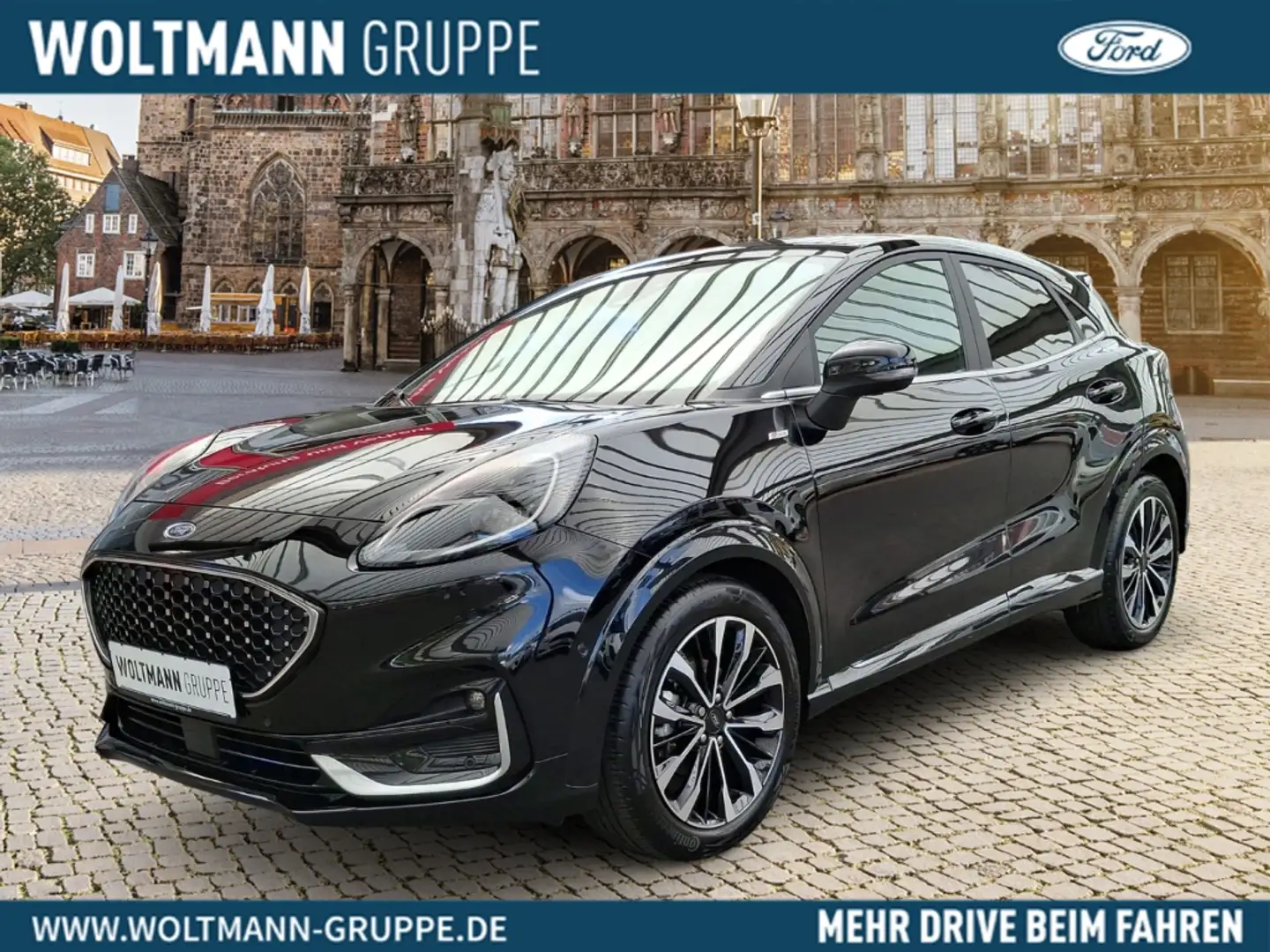 Ford Puma ST-Line Vignale 1.0 EcoBoost AUTOM./SSD/BI-LED/KAM Schwarz - 1