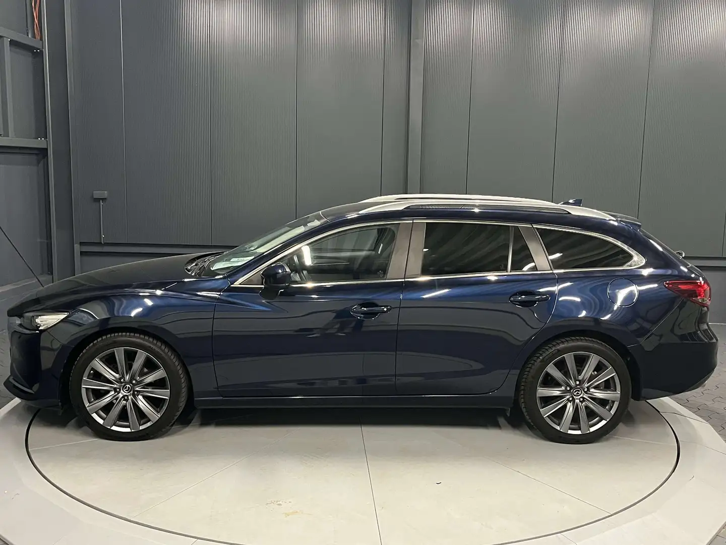 Mazda 6 Exclusive-Line PDC V+H Kamera DAB ACC HUD AppleCP Blau - 2