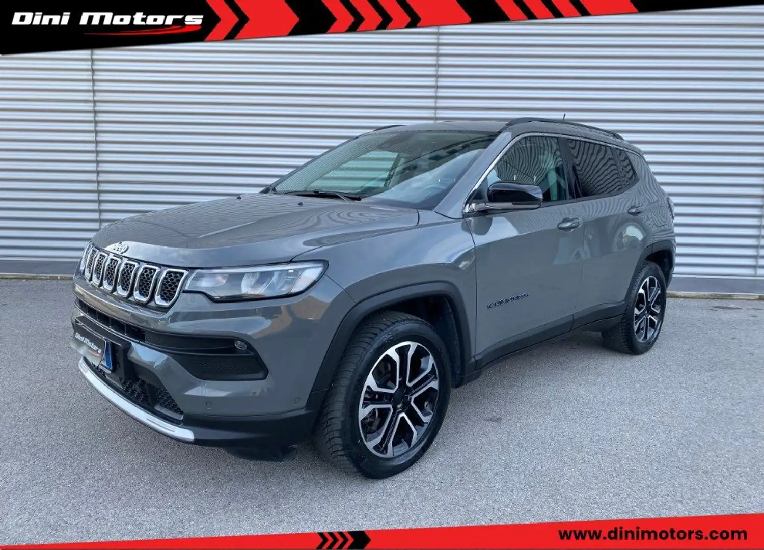 Jeep Compass 1.3 Turbo T4 190 CV PHEV AT6 4xe Limited Grijs - 1