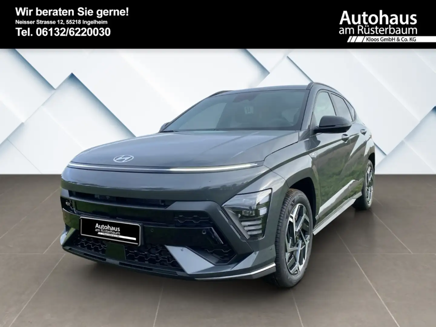 Hyundai KONA N Line X (MY26) 1.6 180 PS Voll LED, Navi., Apple Grau - 2