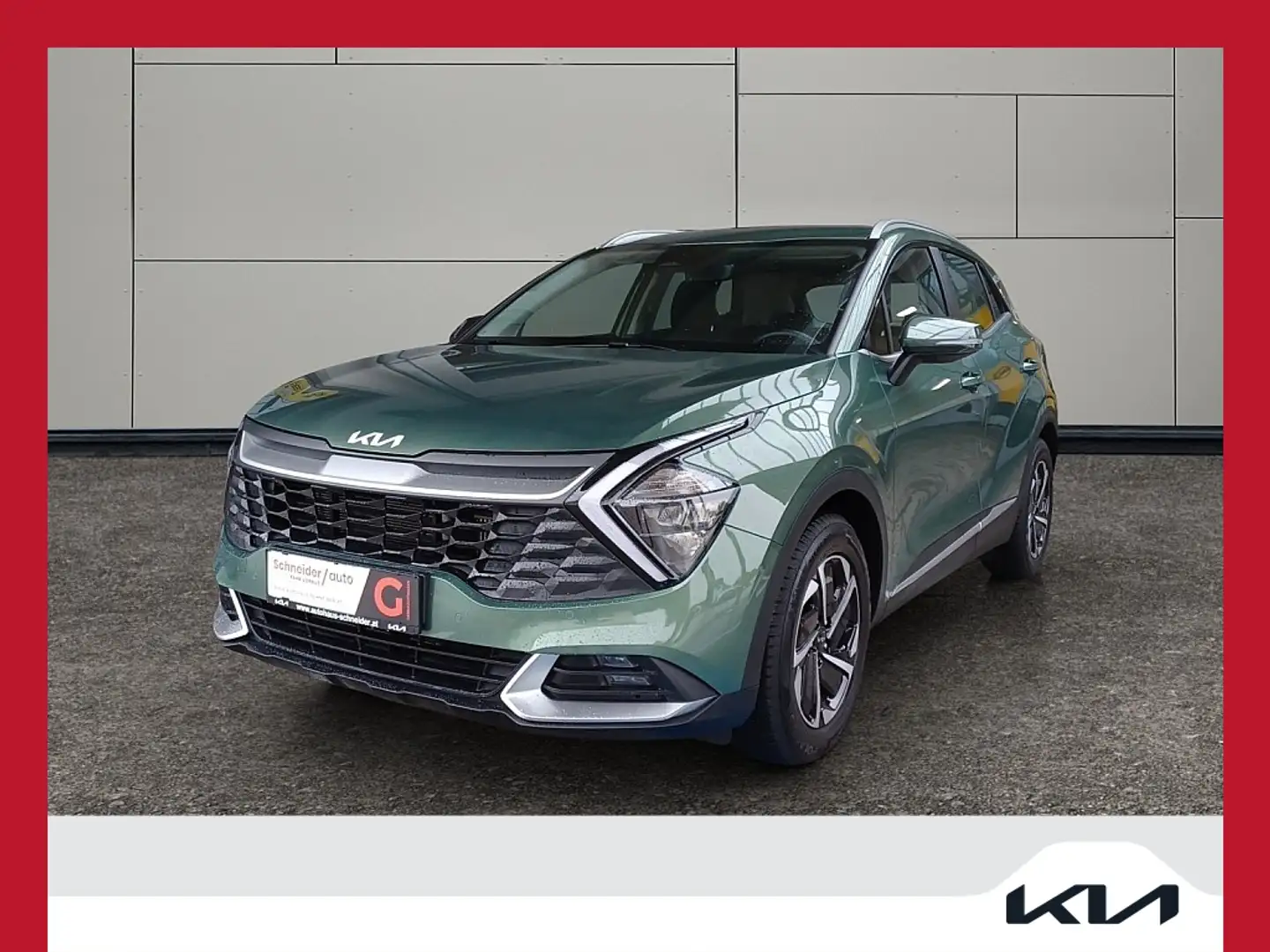 Kia Sportage 1,6 CRDI 48V Silber+ AWD Grün - 1